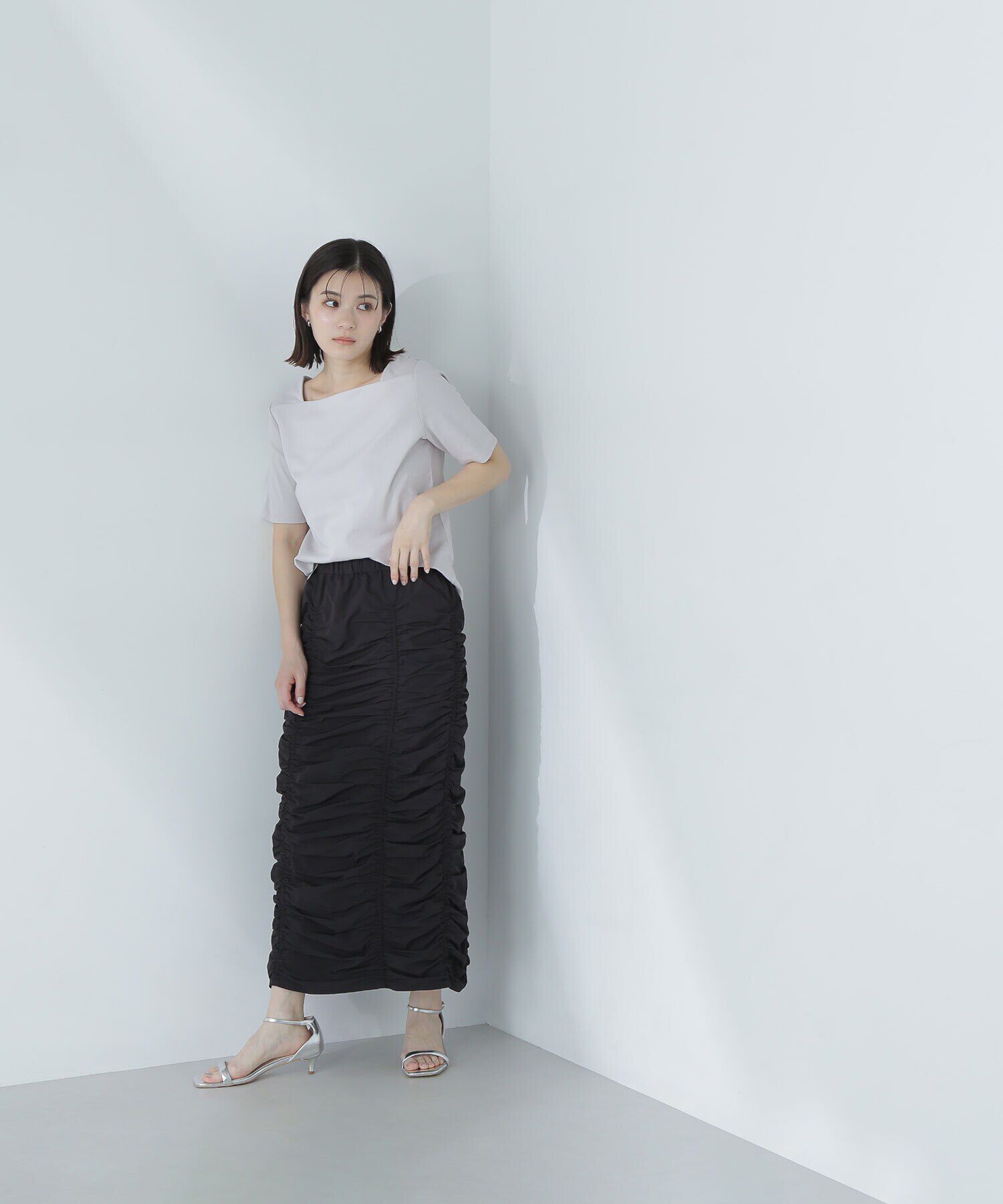  「ベーシックTシャツシリーズ スクエアネック」|Tシャツ・カットソー|