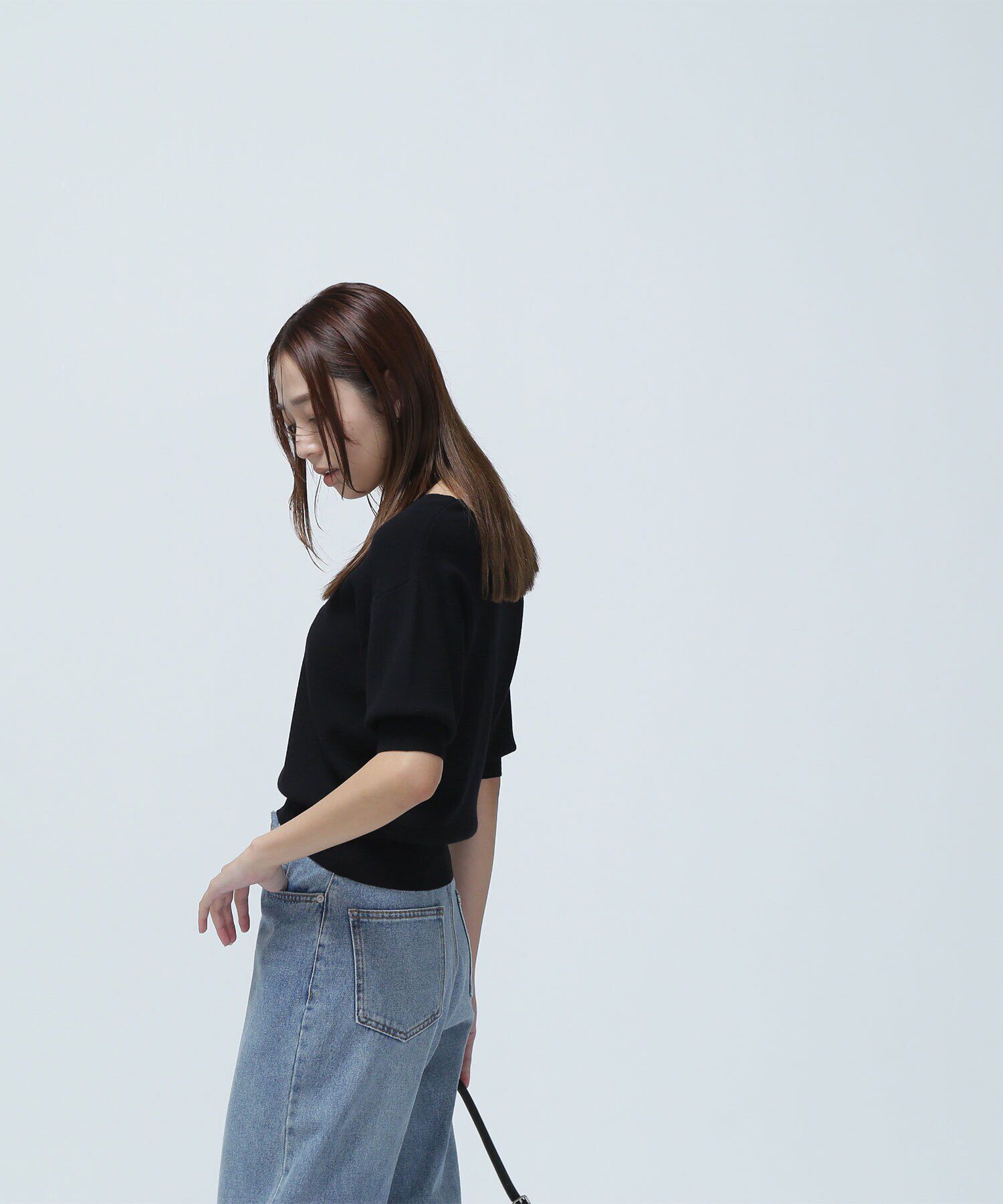  「総針ベーシックシリーズ Vネックニット」|ニット・セーター|