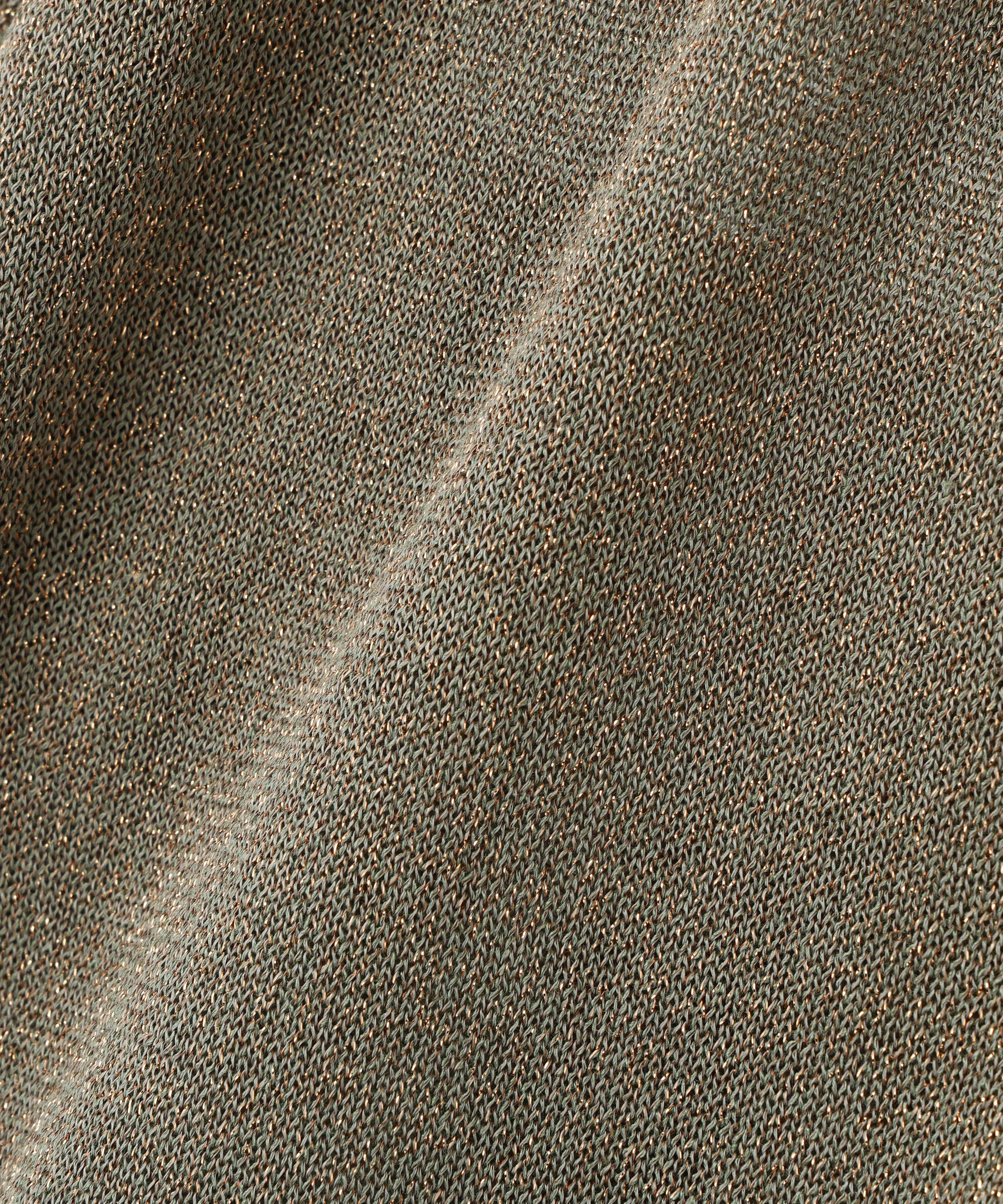  「ハーフスリーブラメカーディガン」|ニット・セーター|