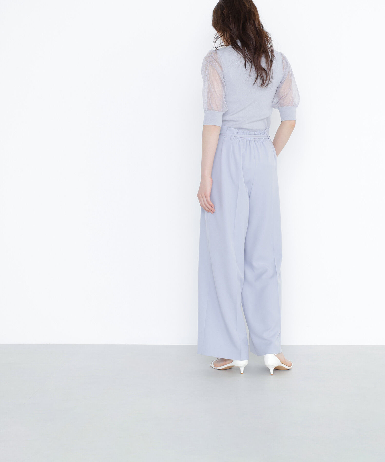  「ダブルベルトワイドパンツ」|その他|