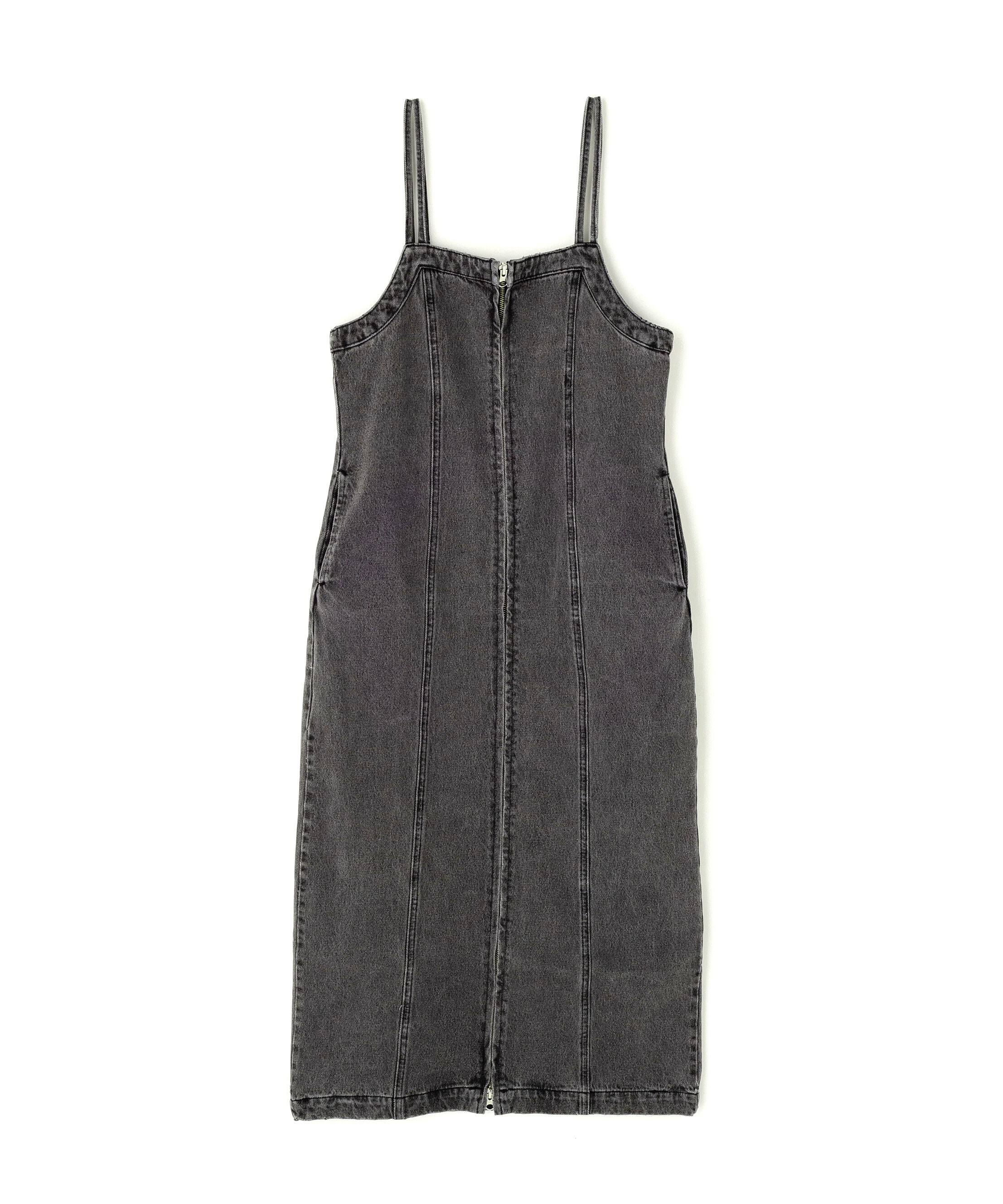  「デニムナローキャミワンピース」|ワンピース|