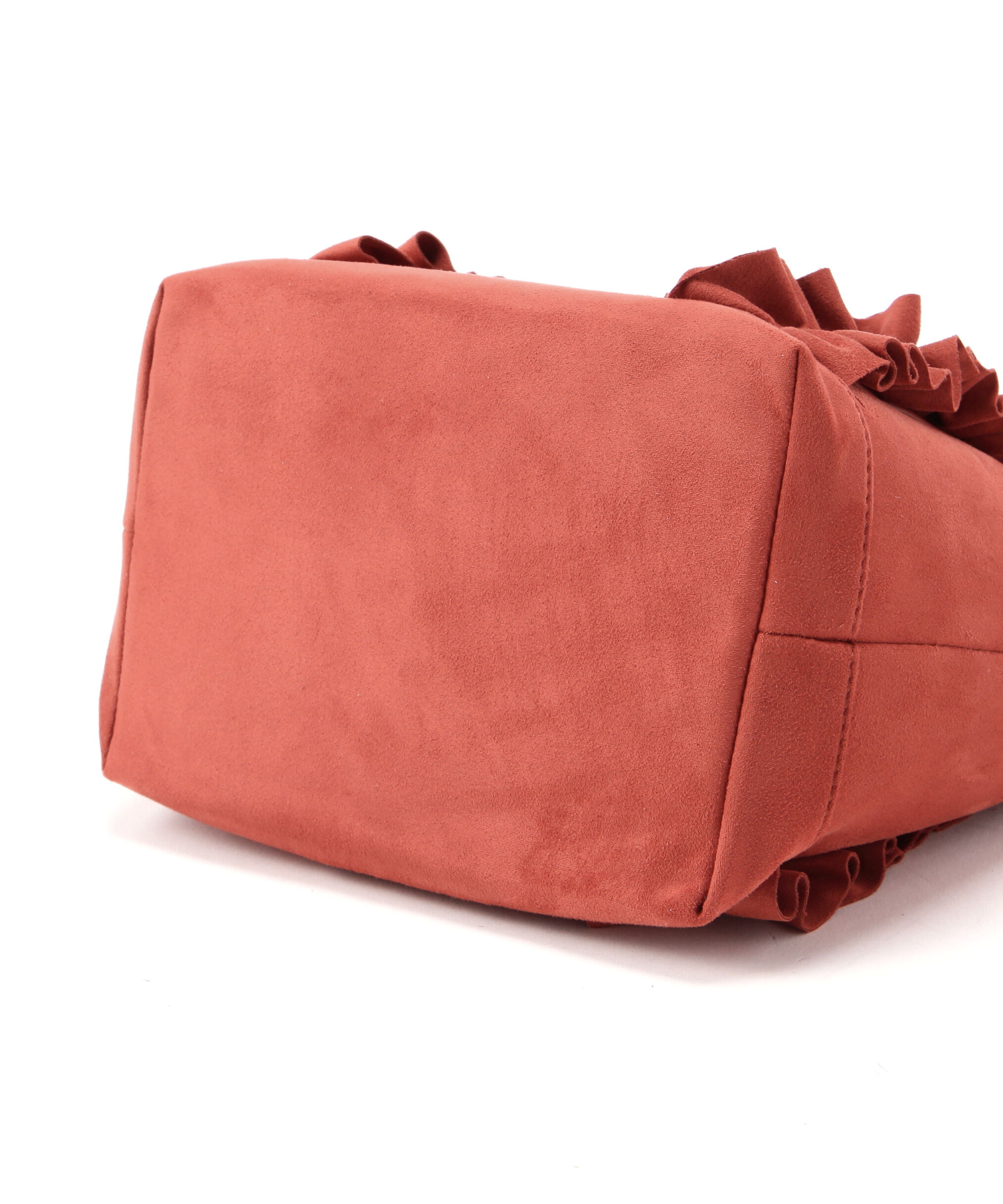  「スエードタッチフリフリトートバッグ」|トートバッグ|