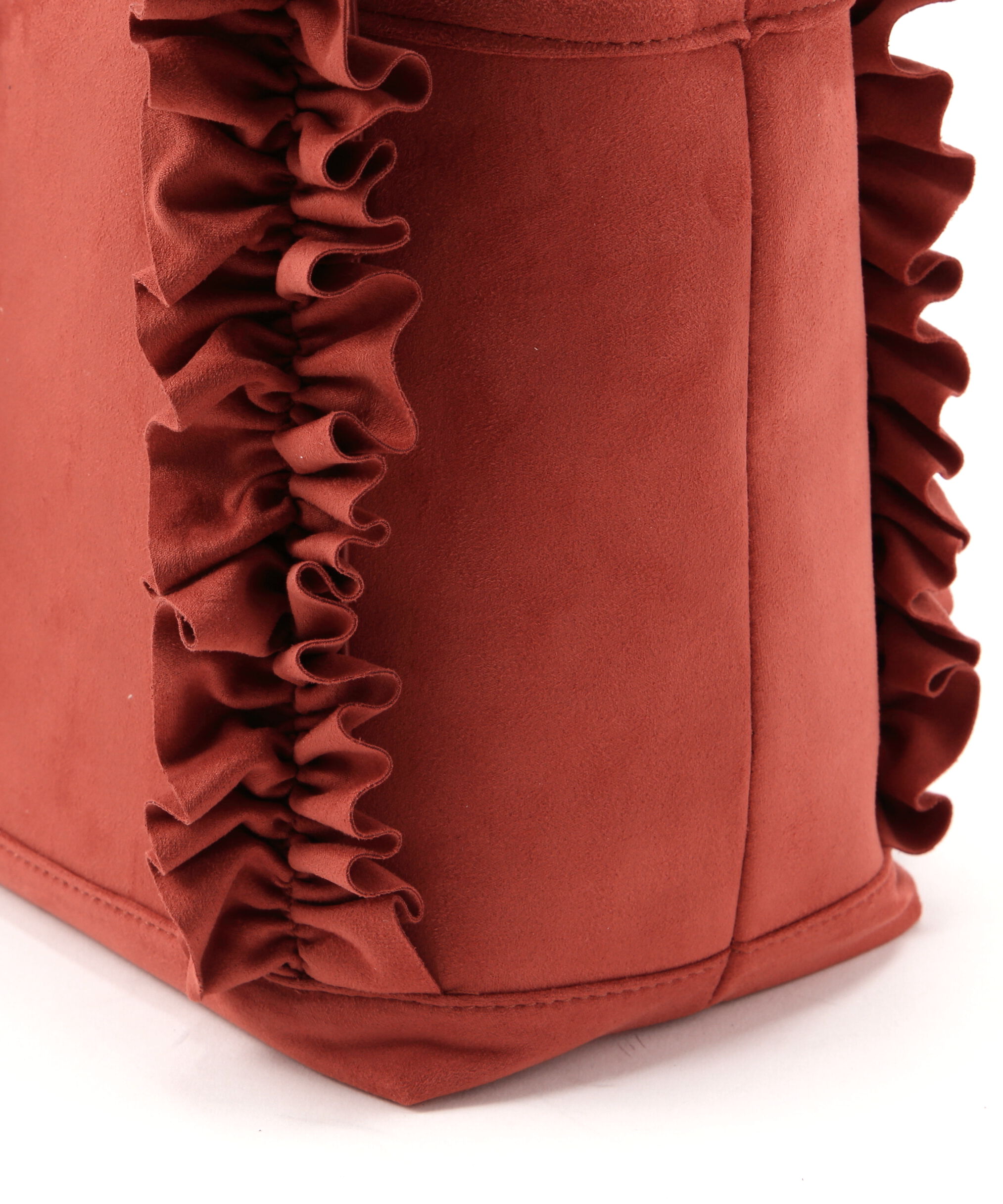  「スエードタッチフリフリトートバッグ」|トートバッグ|