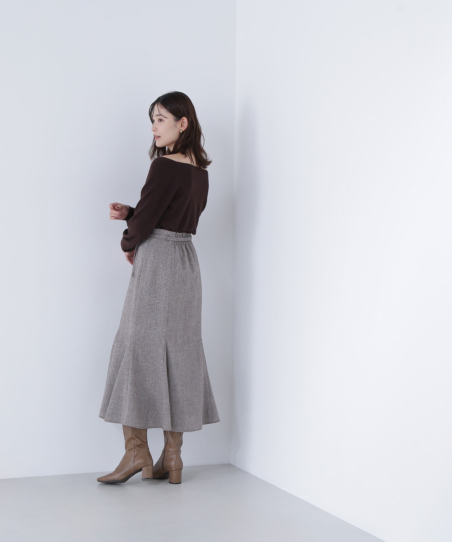  「FOX混ジェントリーシリーズ ボートネックニット」|ニット・セーター|