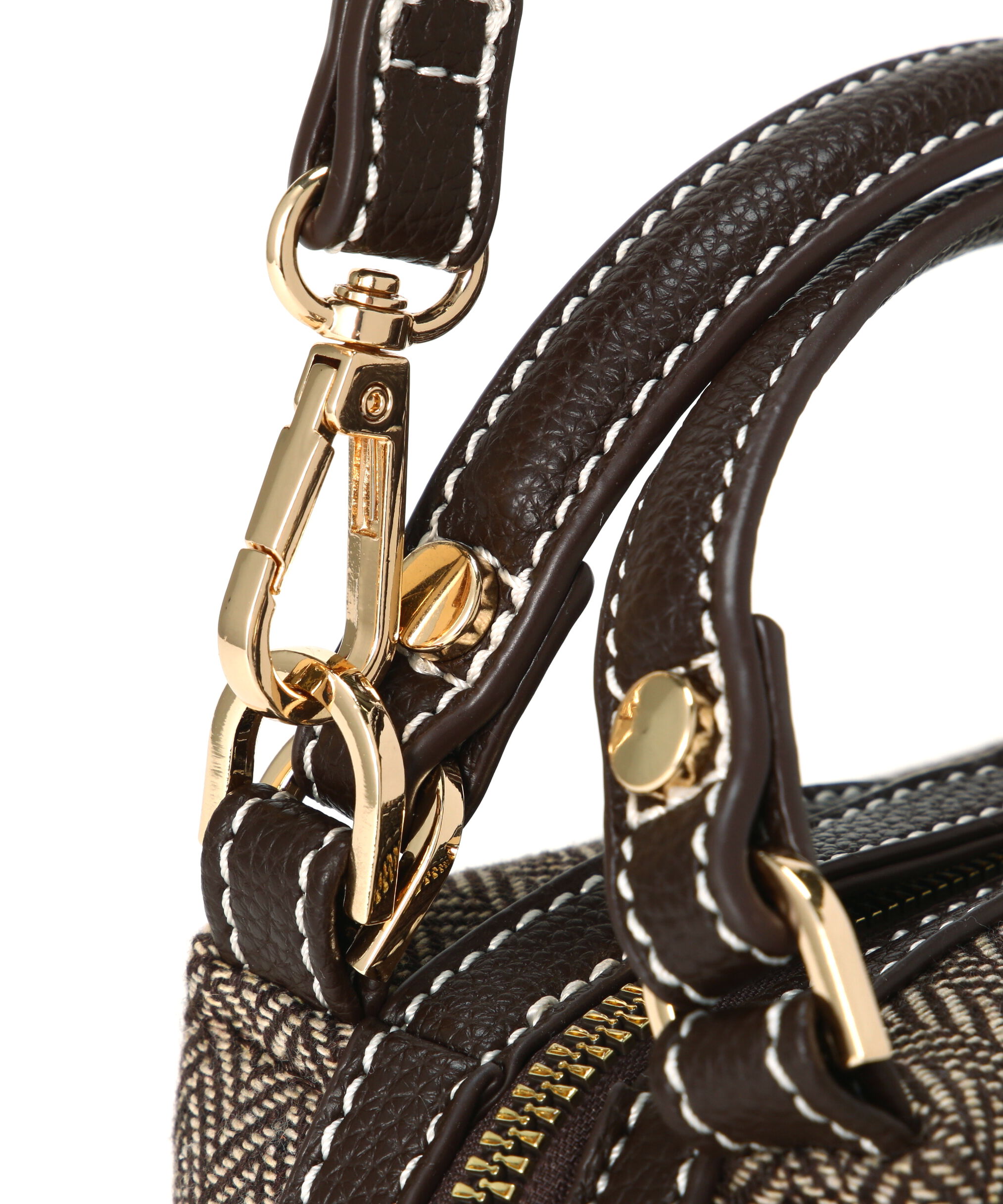  「ツイードキューブボストンバッグ」|ボストンバッグ|