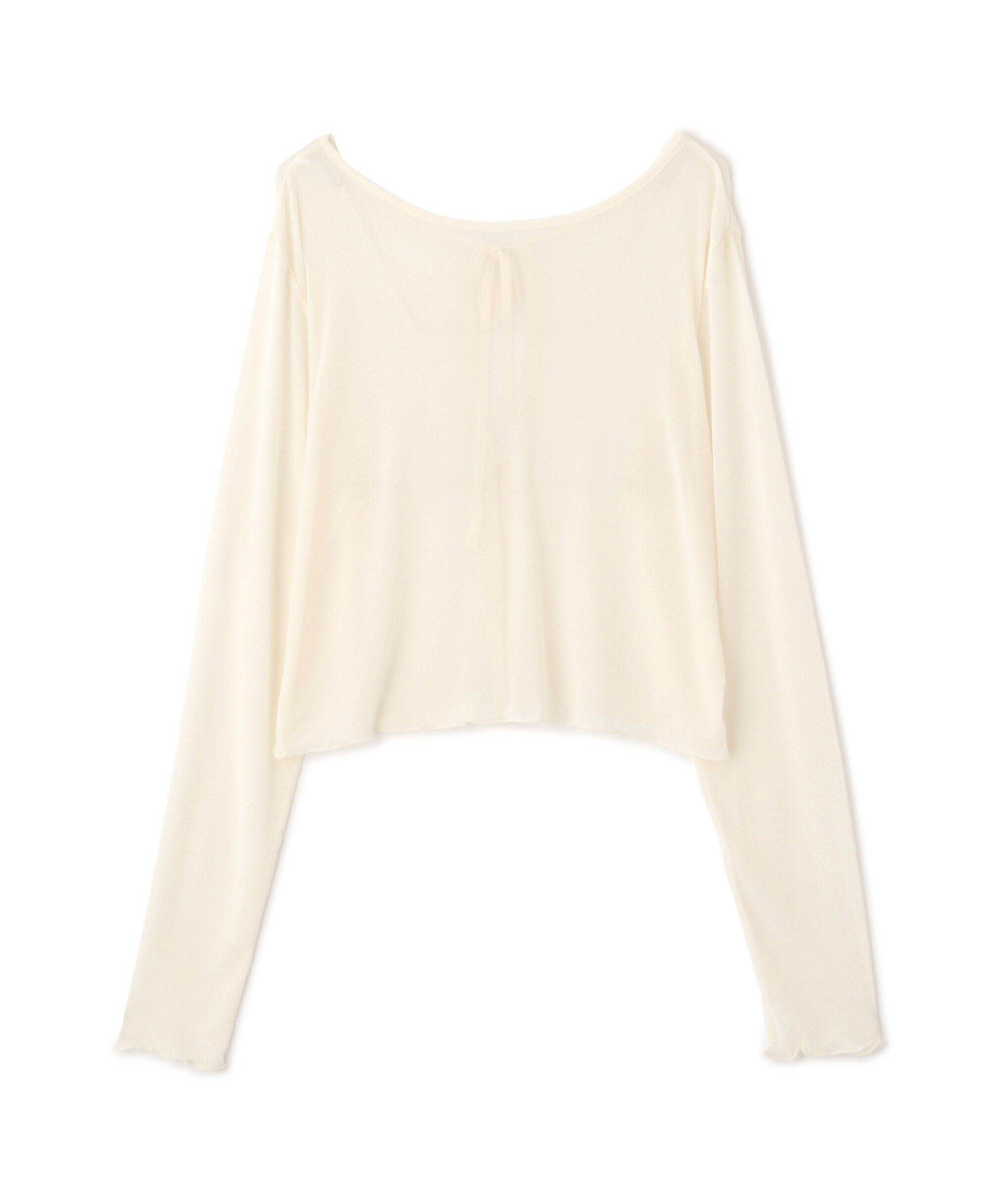  「前後2WAYチュールシアーカーディガン」|Tシャツ・カットソー|