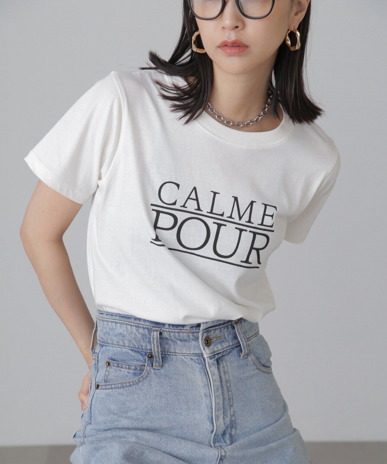  「ロゴTシャツ」|Tシャツ・カットソー|オフ&times;ブラック