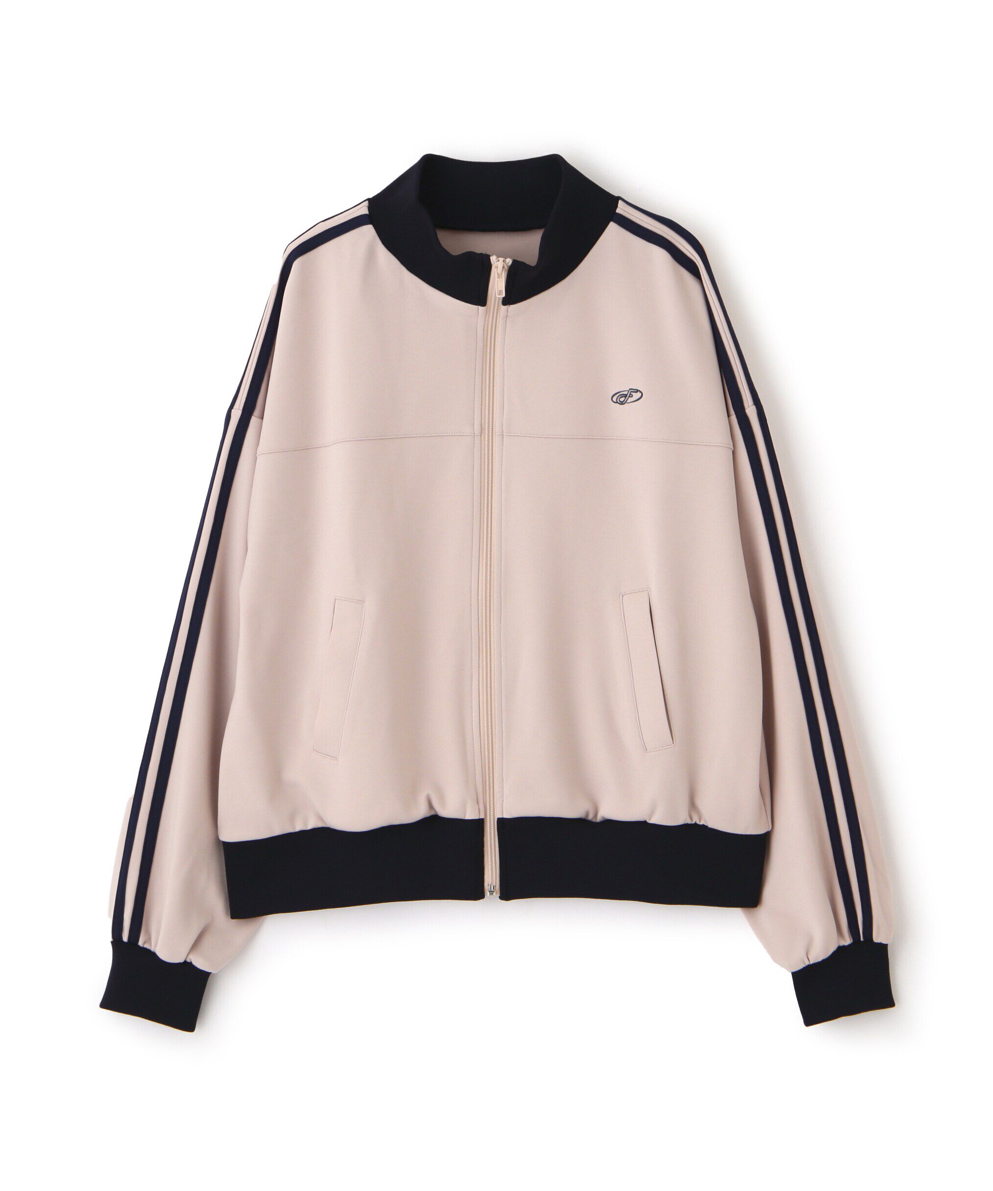  「配色ライントラックジャケット」|ブルゾン・スタジャン|