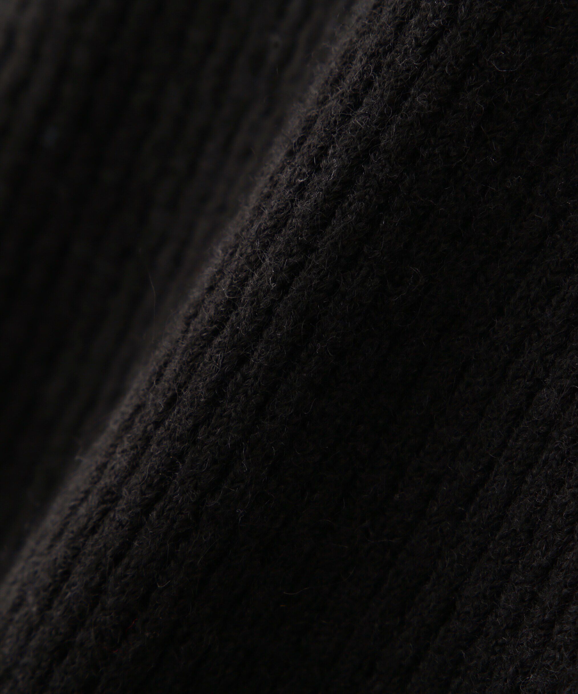  「ボウタイ付きリブニット」|ニット・セーター|