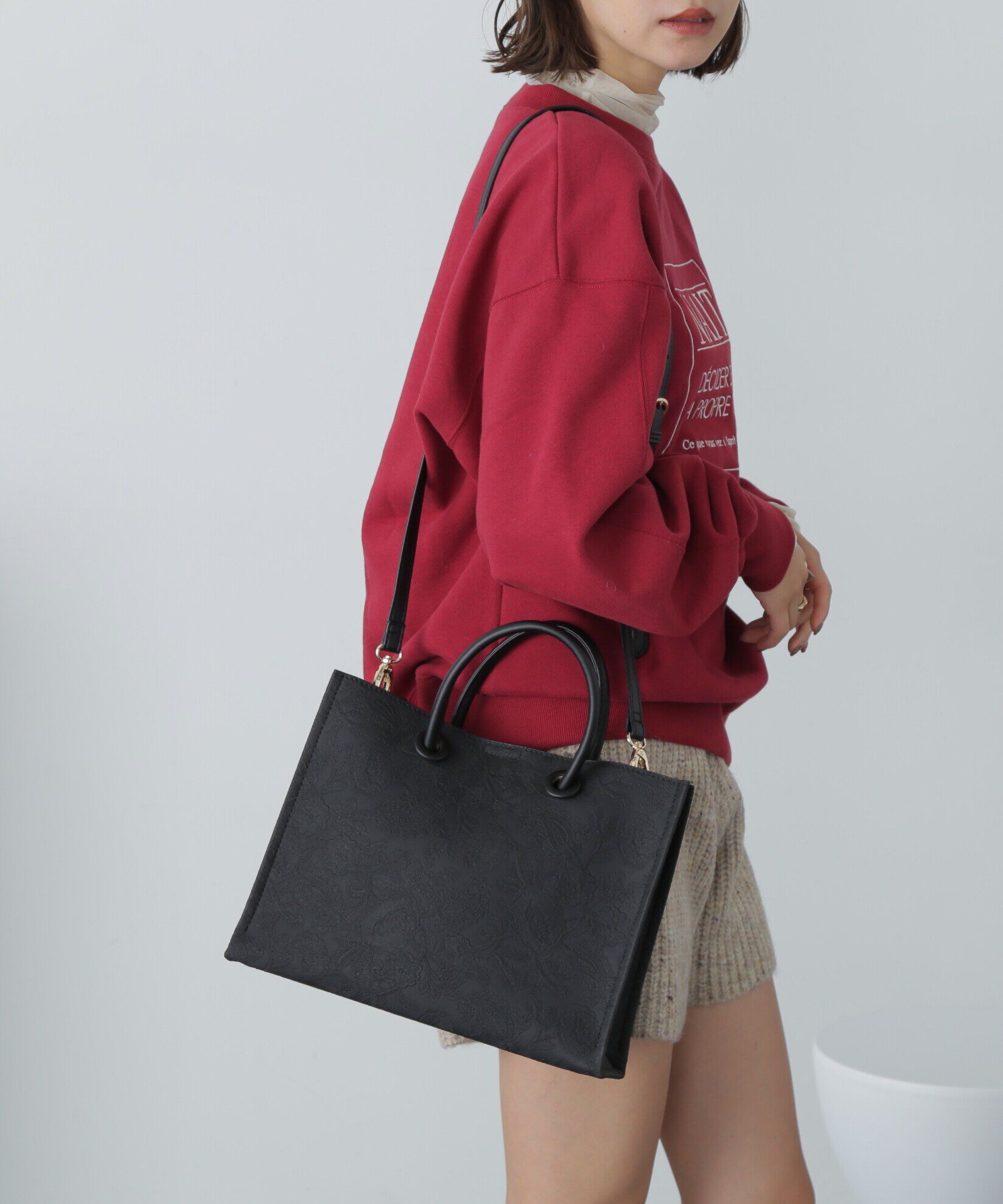  「エンボスペイズリーバッグ」|その他|