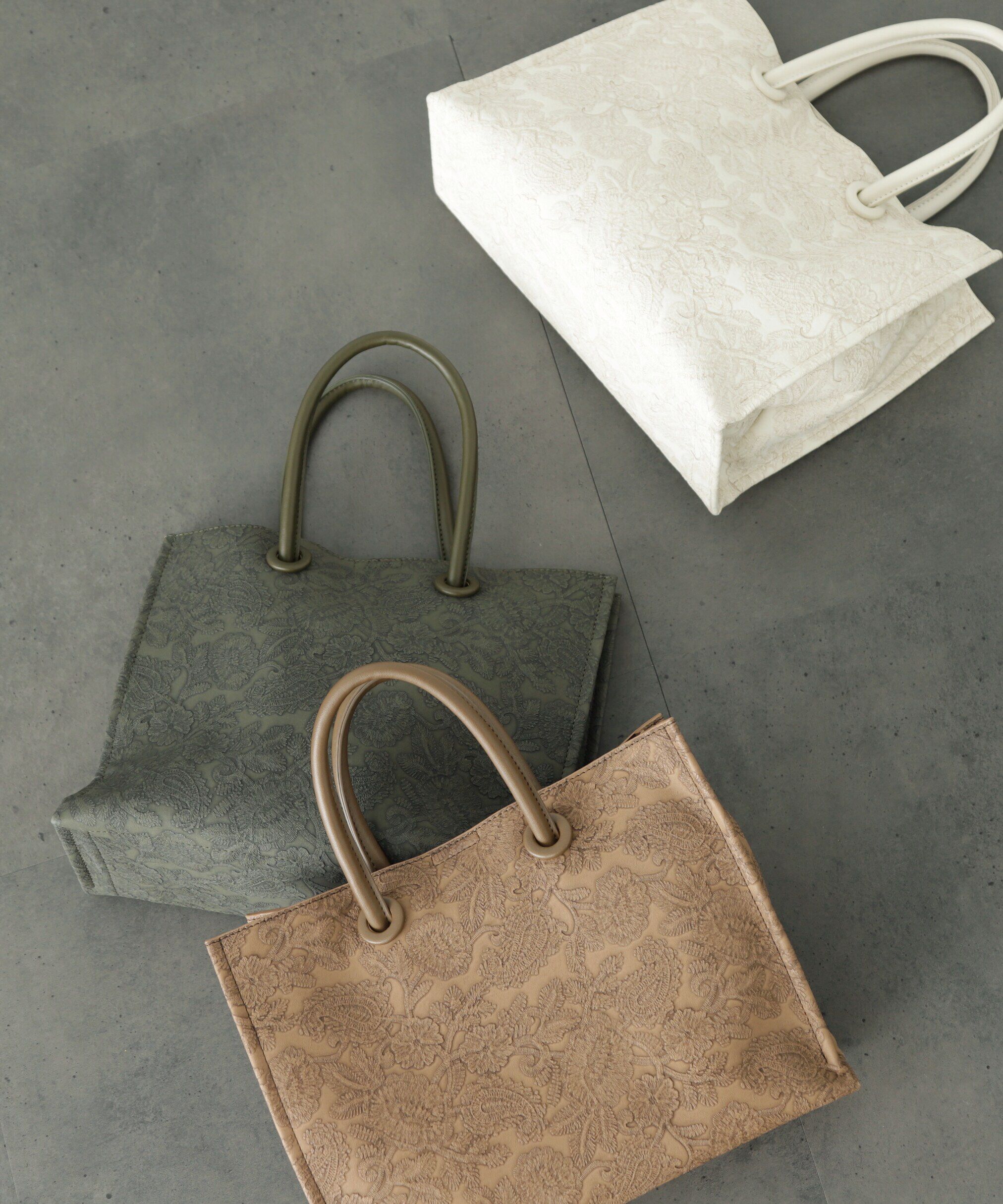  「エンボスペイズリーバッグ」|その他|