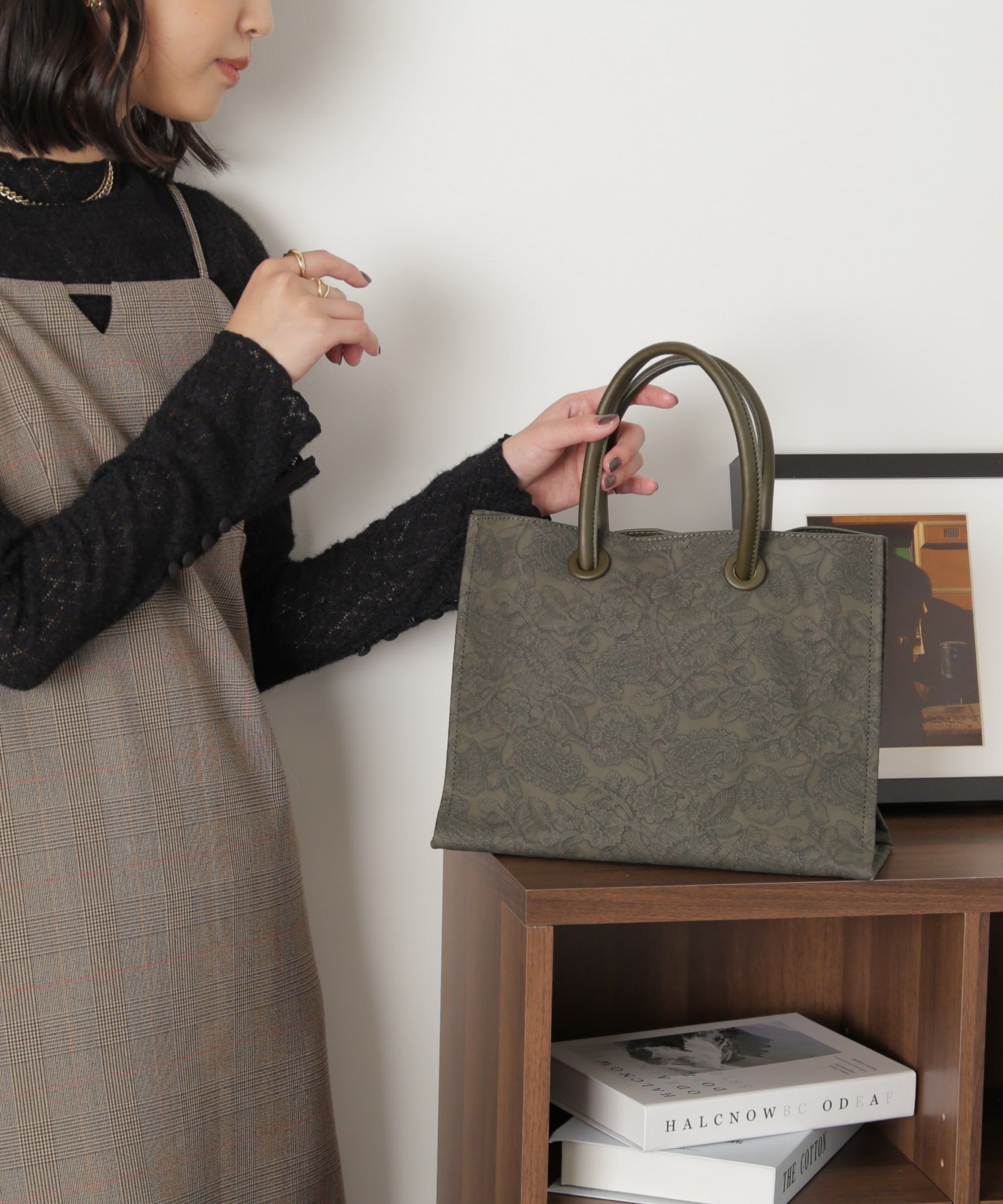  「エンボスペイズリーバッグ」|その他|