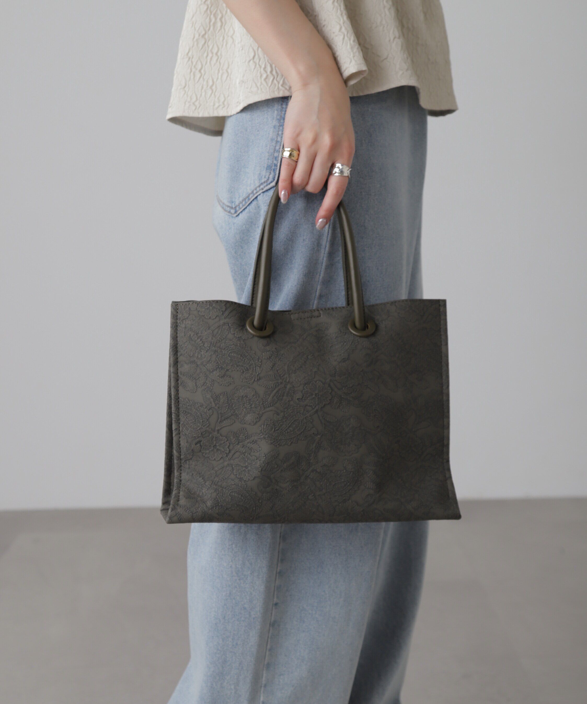  「エンボスペイズリーバッグ」|その他|