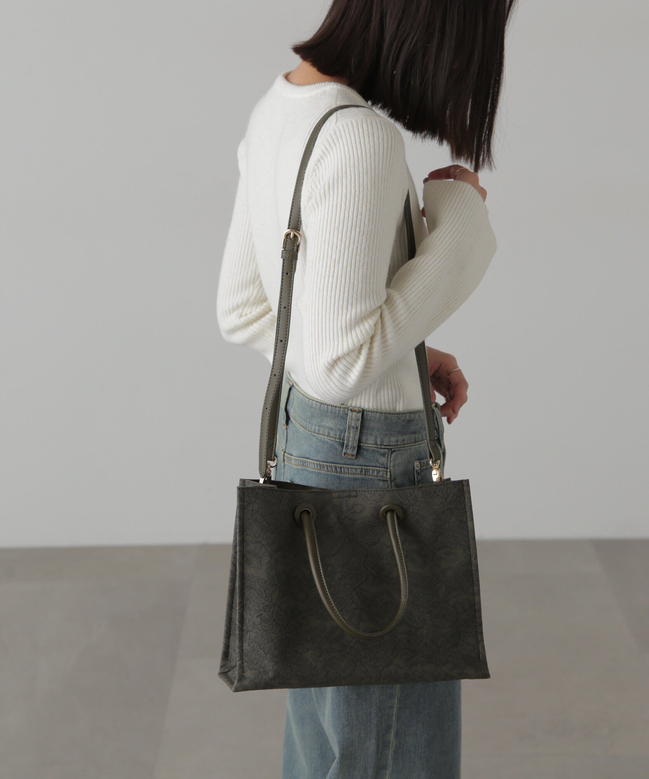  「エンボスペイズリーバッグ」|その他|