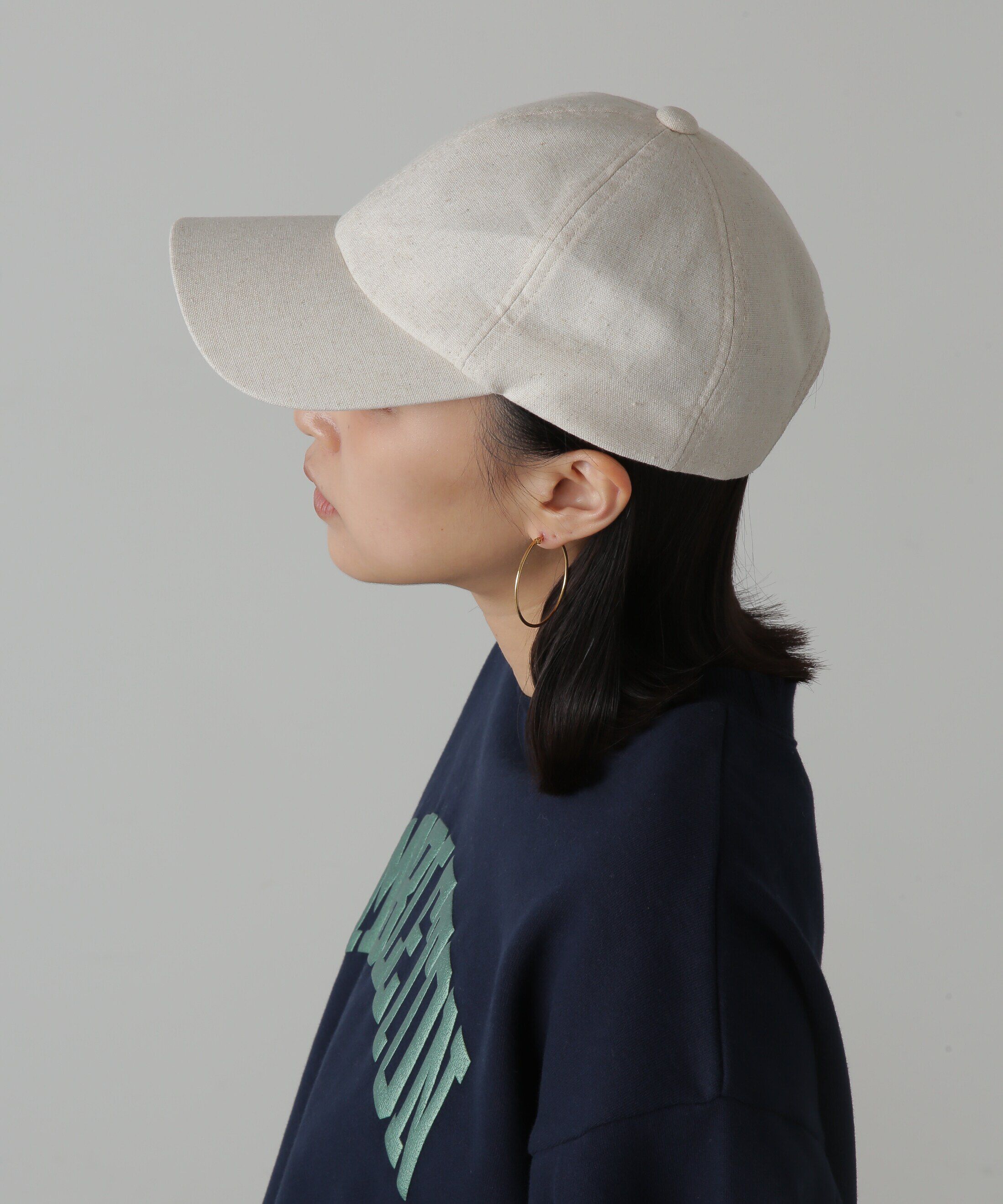  「麻混キャップ」|ソックス|