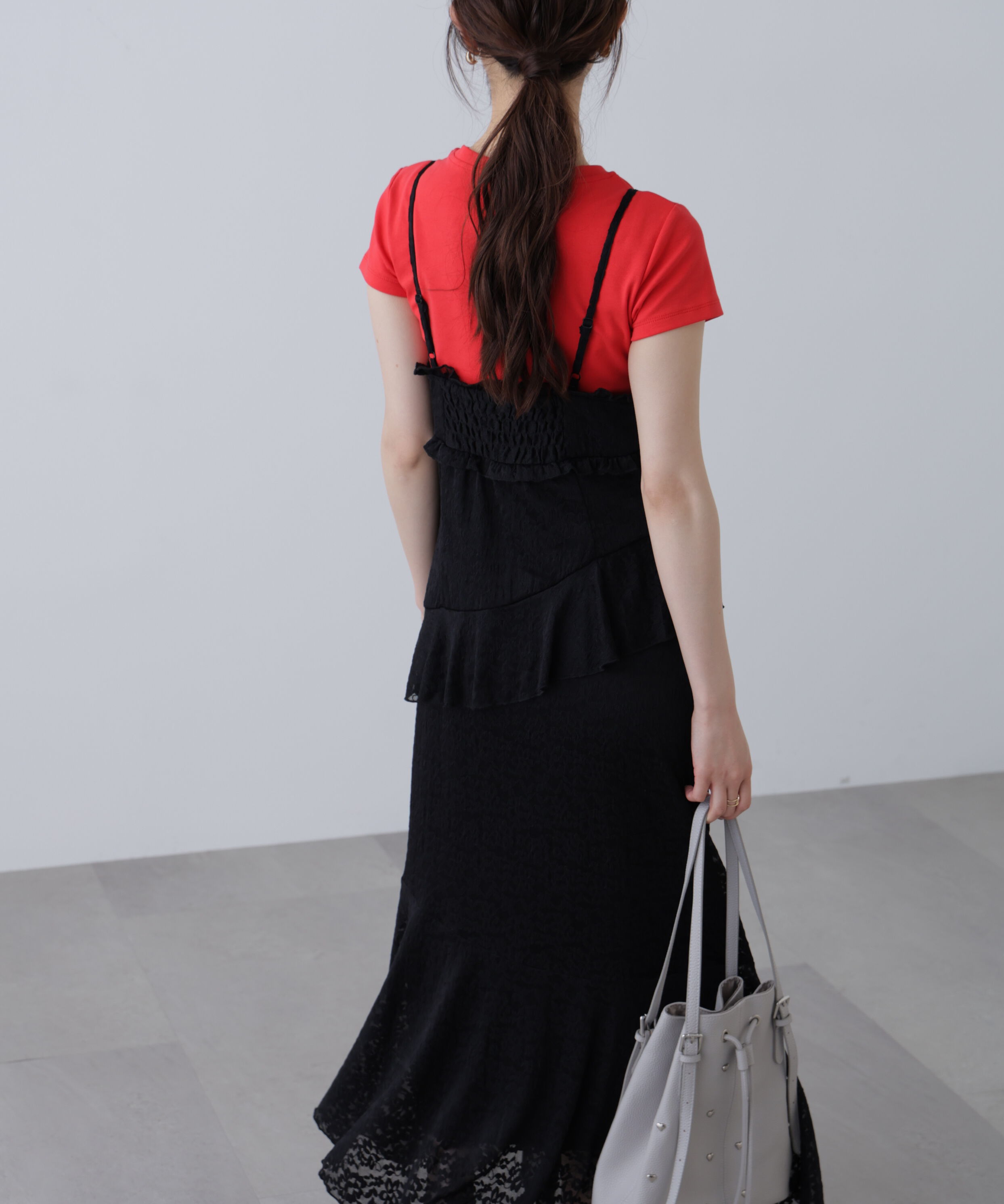  「イレヘムレースキャミワンピース」|ワンピース|