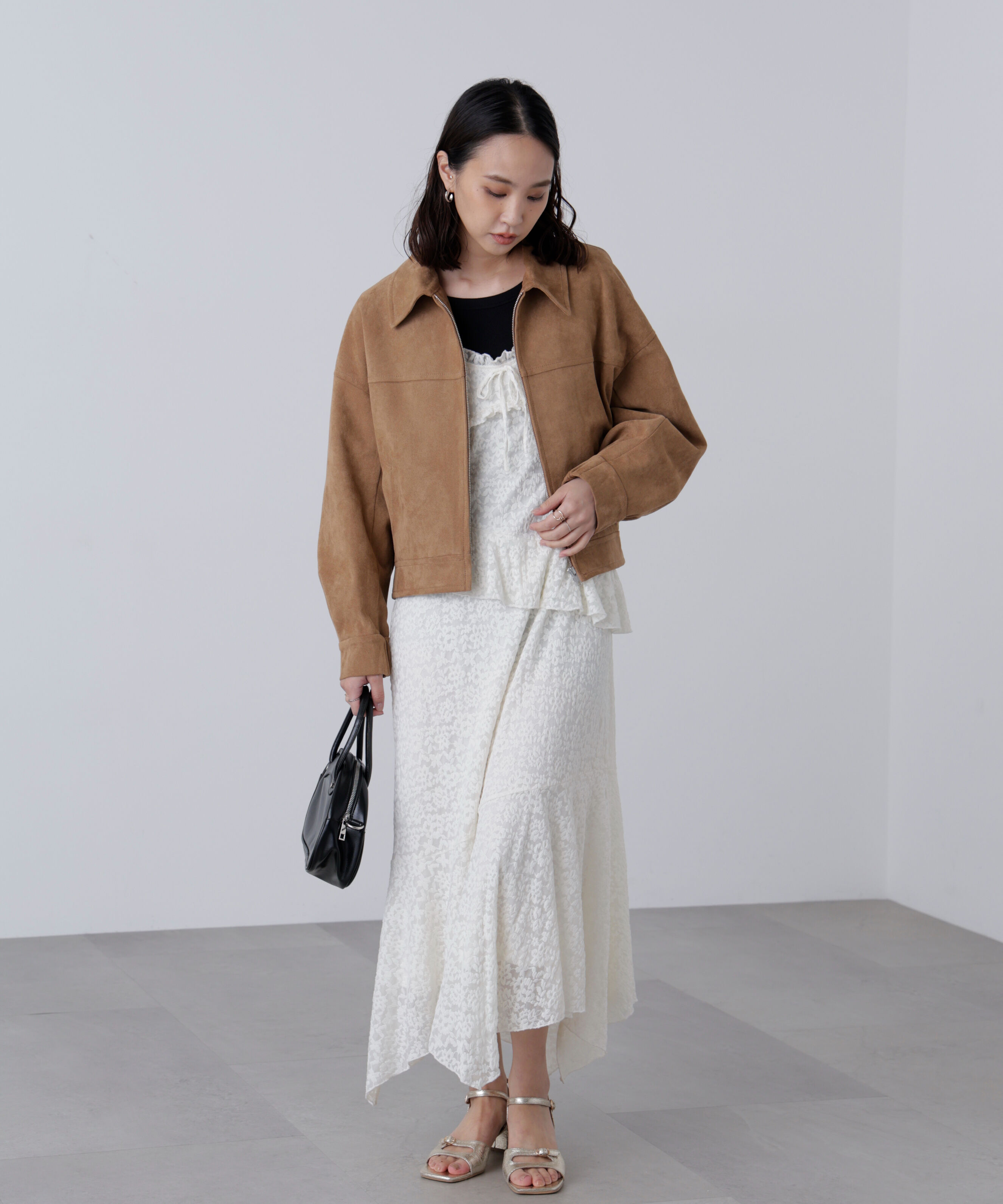  「イレヘムレースキャミワンピース」|ワンピース|