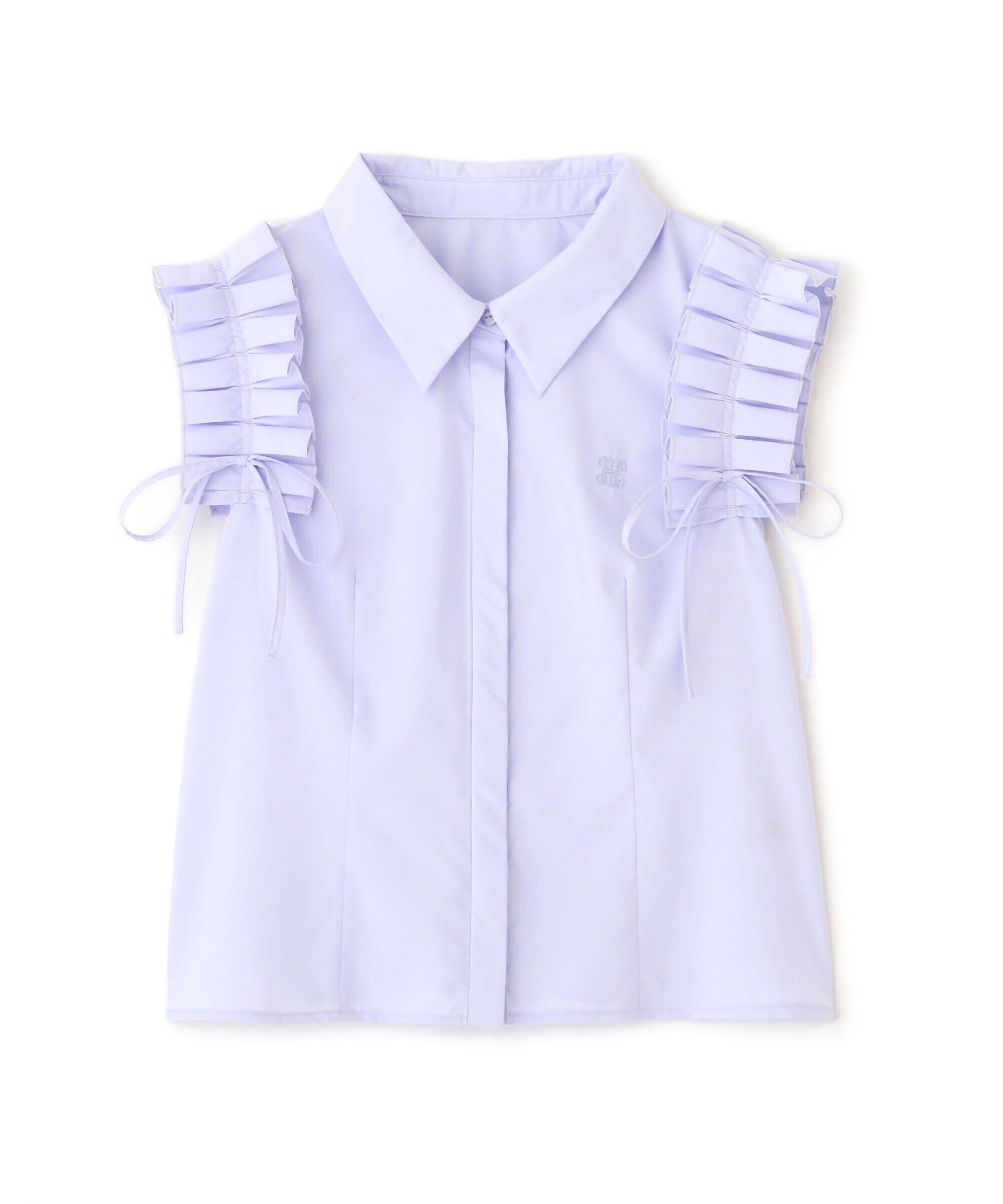  「ショルダーフリルブラウス」|シャツ・ブラウス|