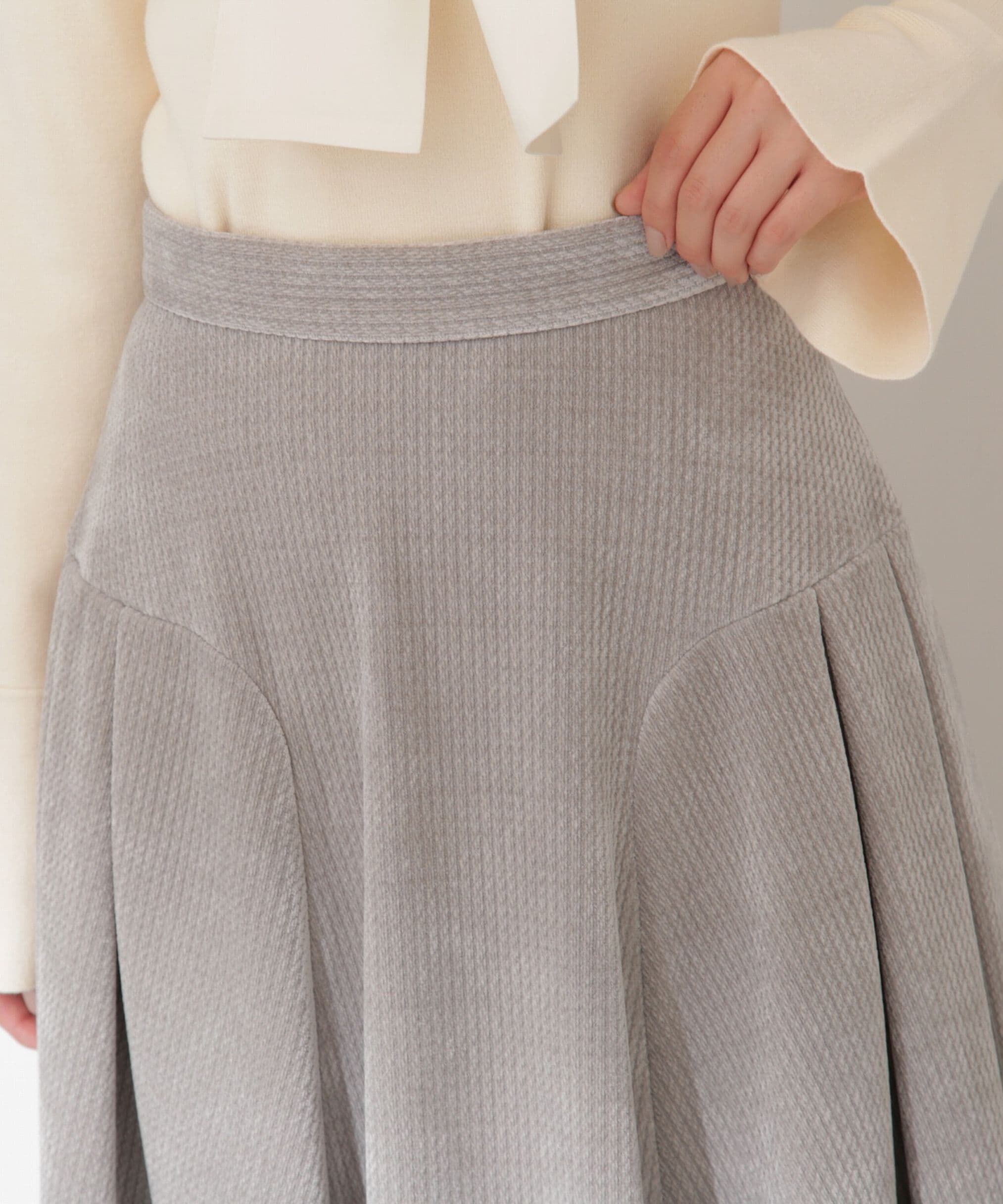 PROPORTION BODY DRESSING「サイド切替フレアスカート」|スカート|