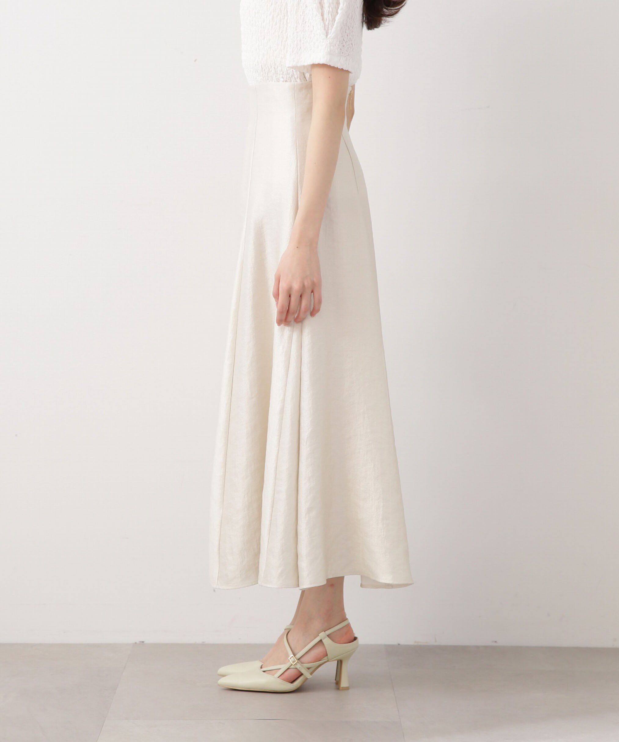 PROPORTION BODY DRESSING「サイドマチフレアスカート」|スカート|