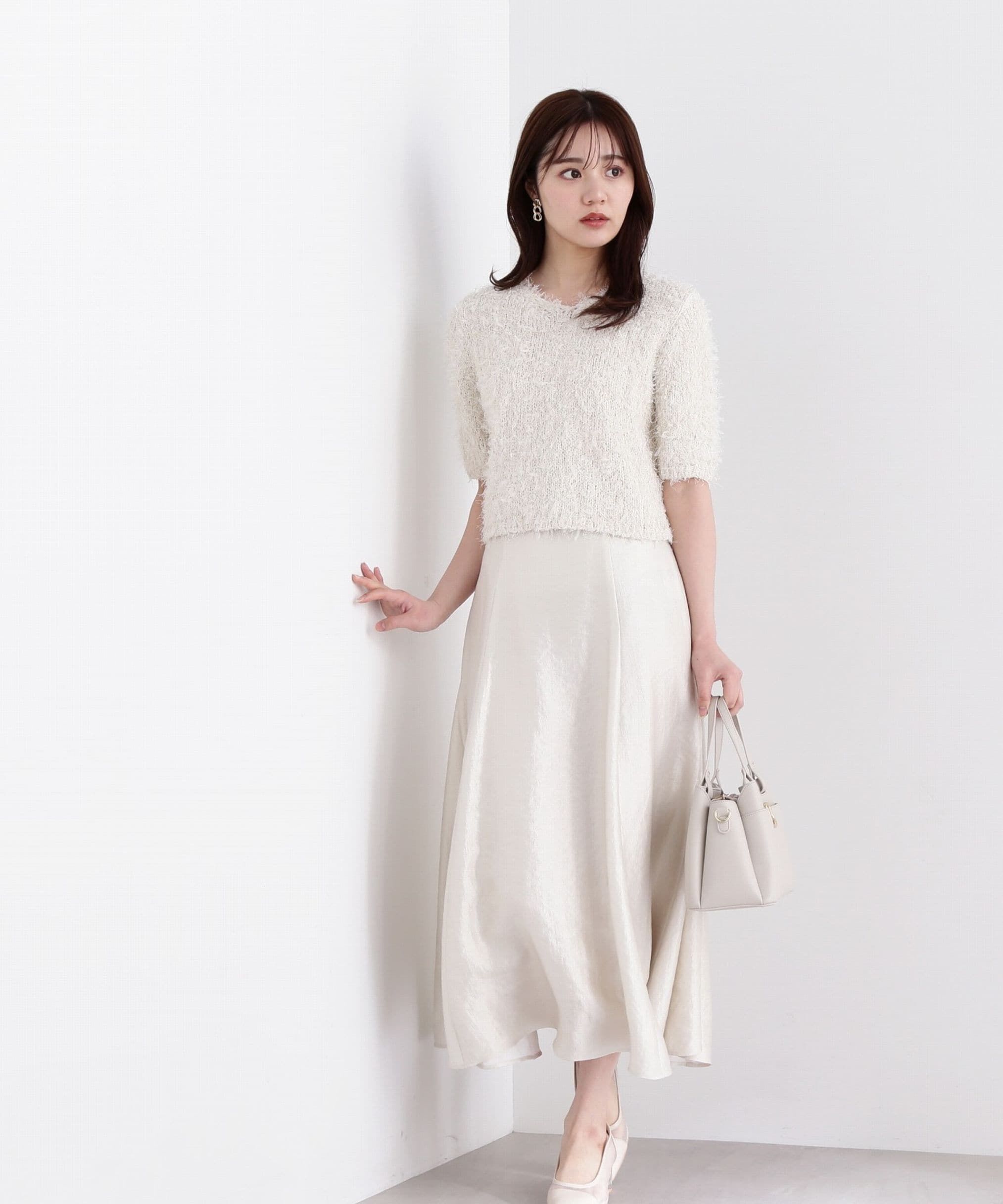 PROPORTION BODY DRESSING「サイドマチフレアスカート」|スカート|