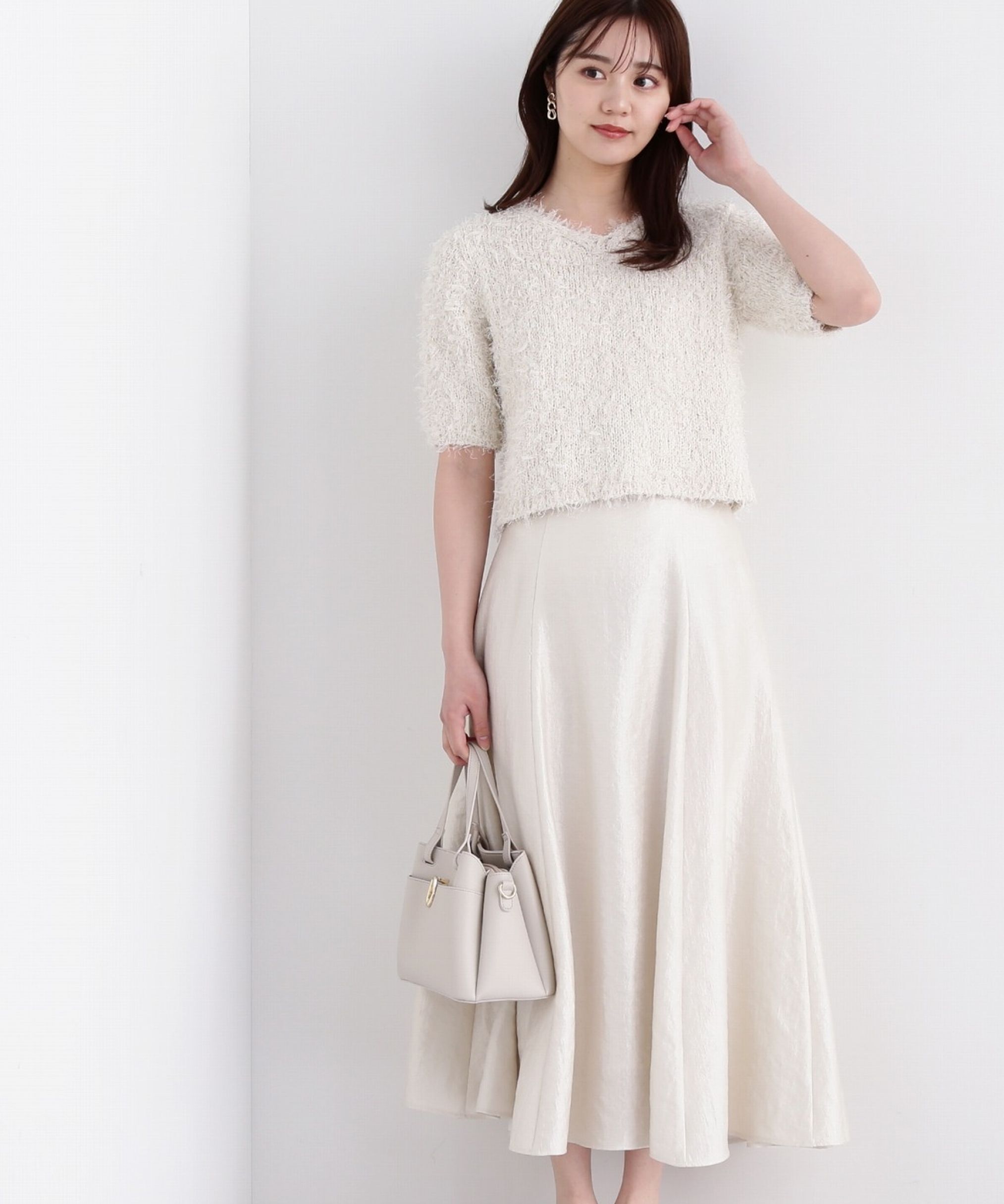 PROPORTION BODY DRESSING「サイドマチフレアスカート」|スカート|