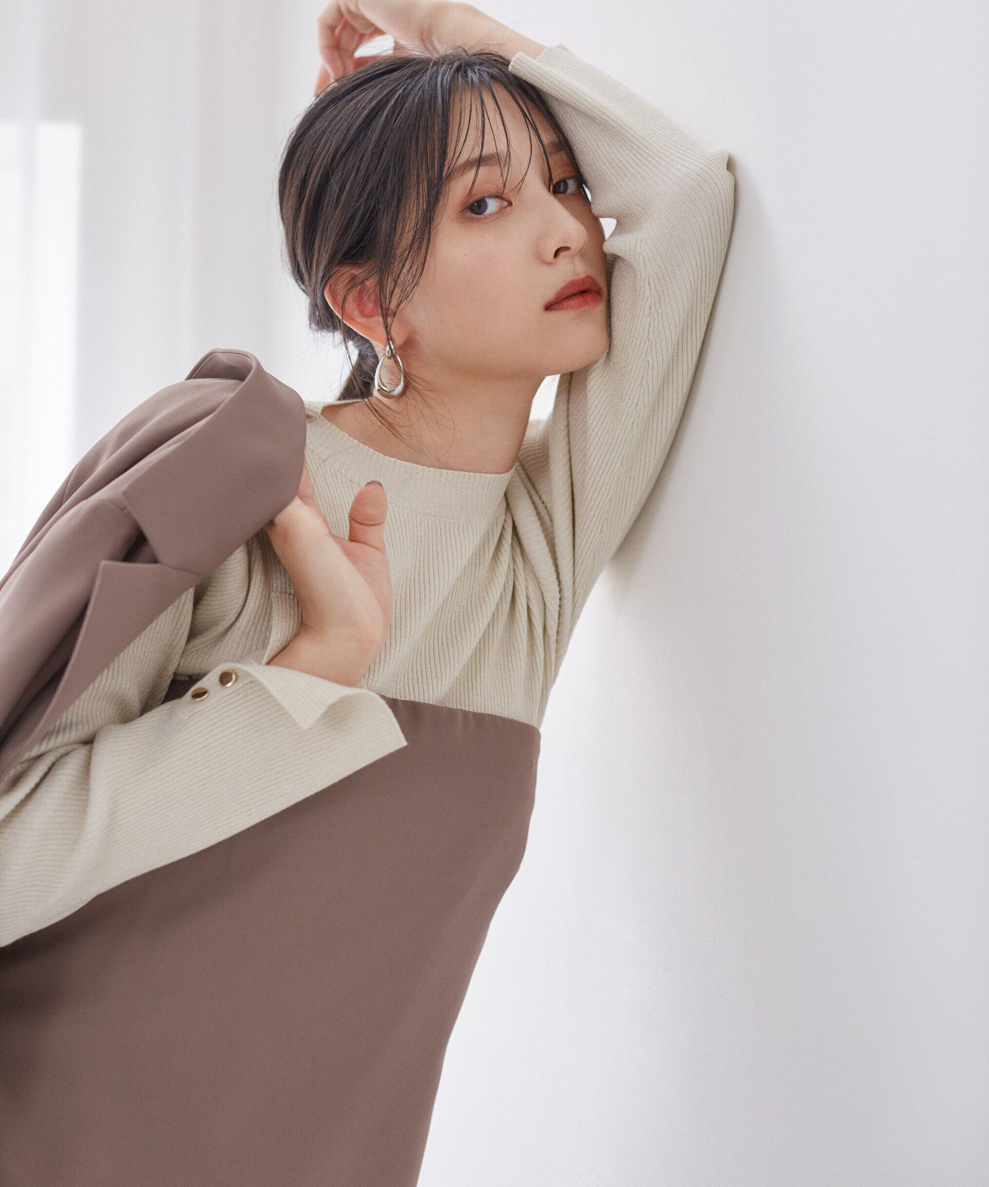 PROPORTION BODY DRESSING「ベーシックビスチェ24AW」|シャツ・ブラウス|ベージュ