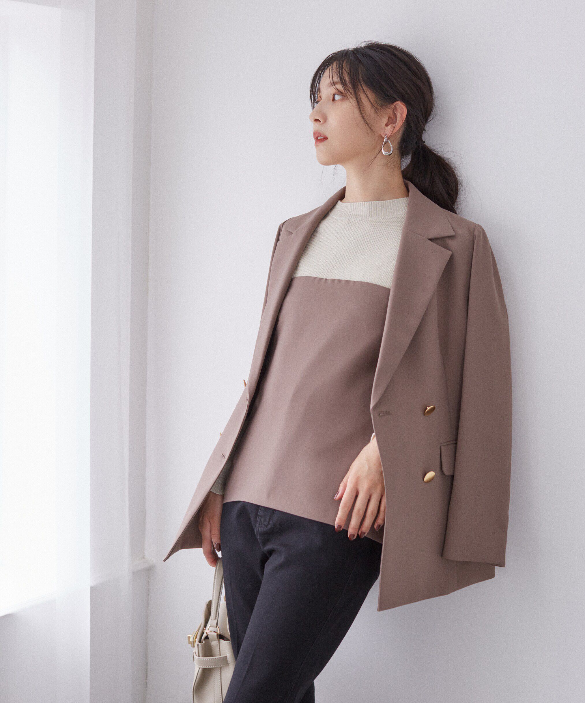 PROPORTION BODY DRESSING「ベーシックビスチェ24AW」|シャツ・ブラウス|