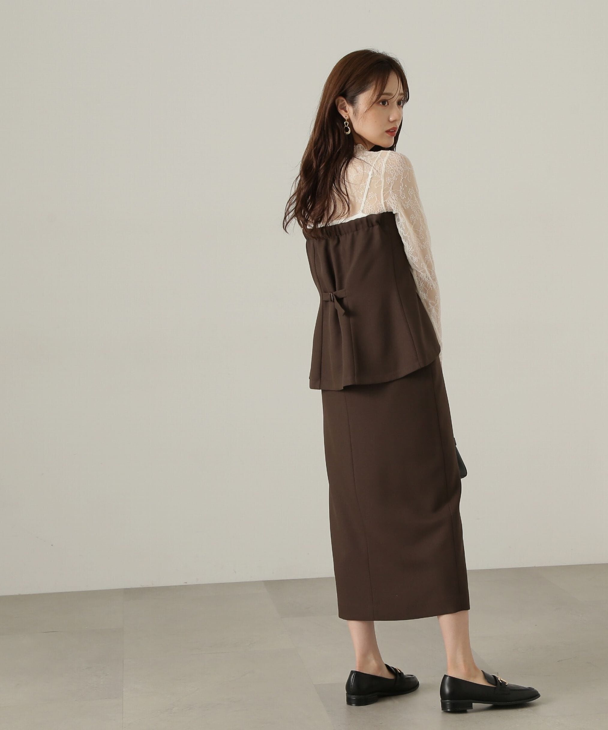 PROPORTION BODY DRESSING「ベーシックビスチェ24AW」|シャツ・ブラウス|