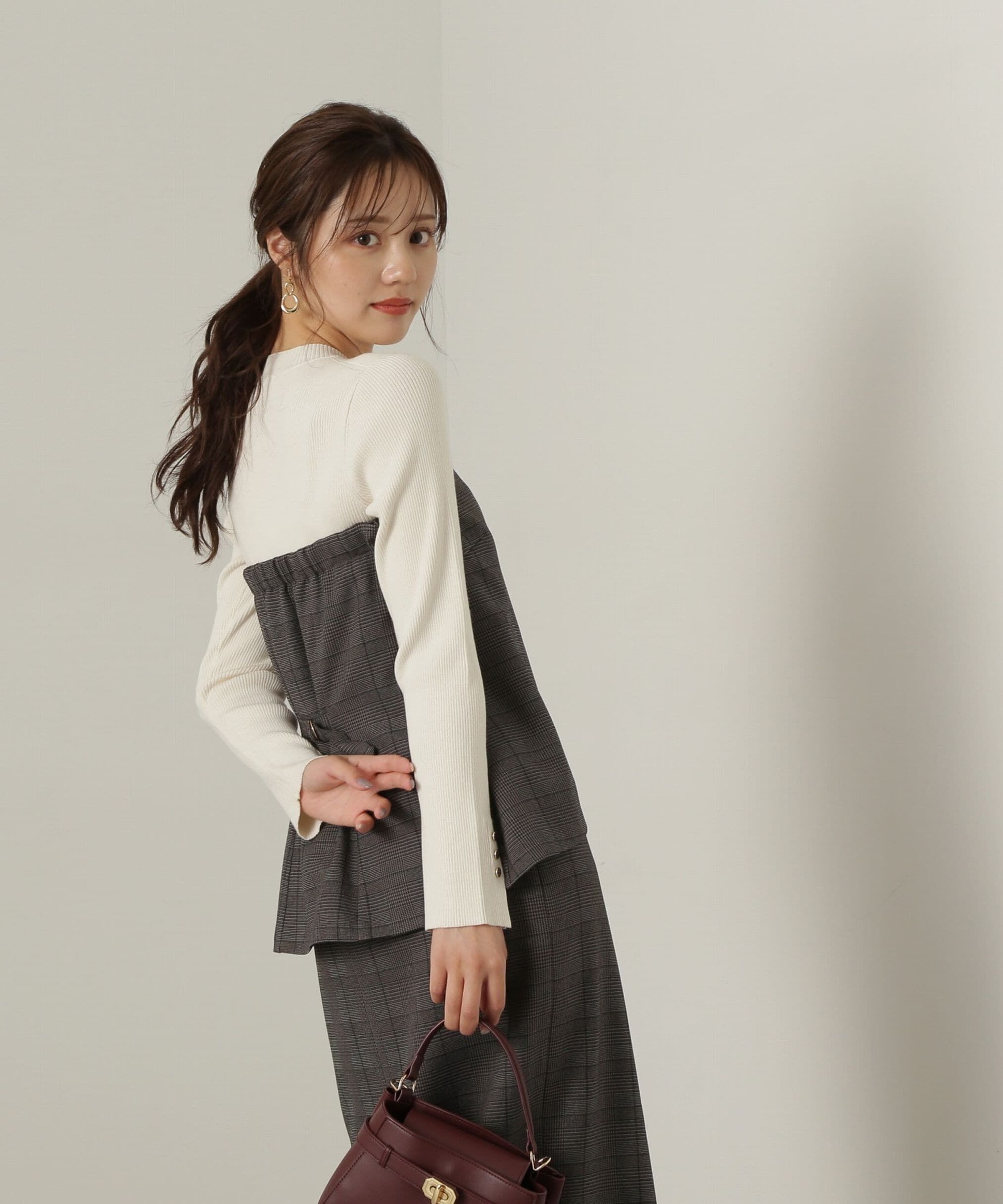 PROPORTION BODY DRESSING「ベーシックビスチェ24AW」|シャツ・ブラウス|