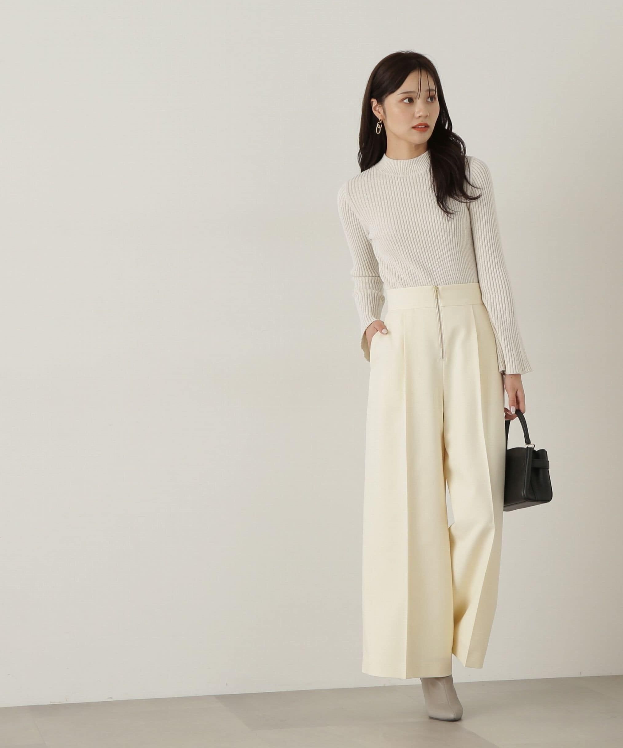 PROPORTION BODY DRESSING「フロントファスナーワイドパンツ」|その他|