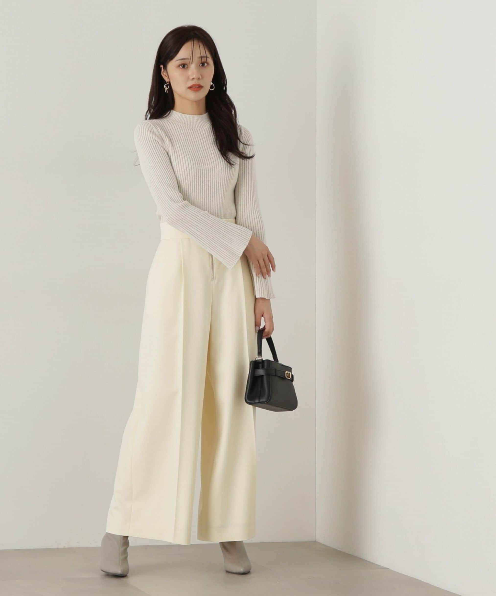 PROPORTION BODY DRESSING「フロントファスナーワイドパンツ」|その他|