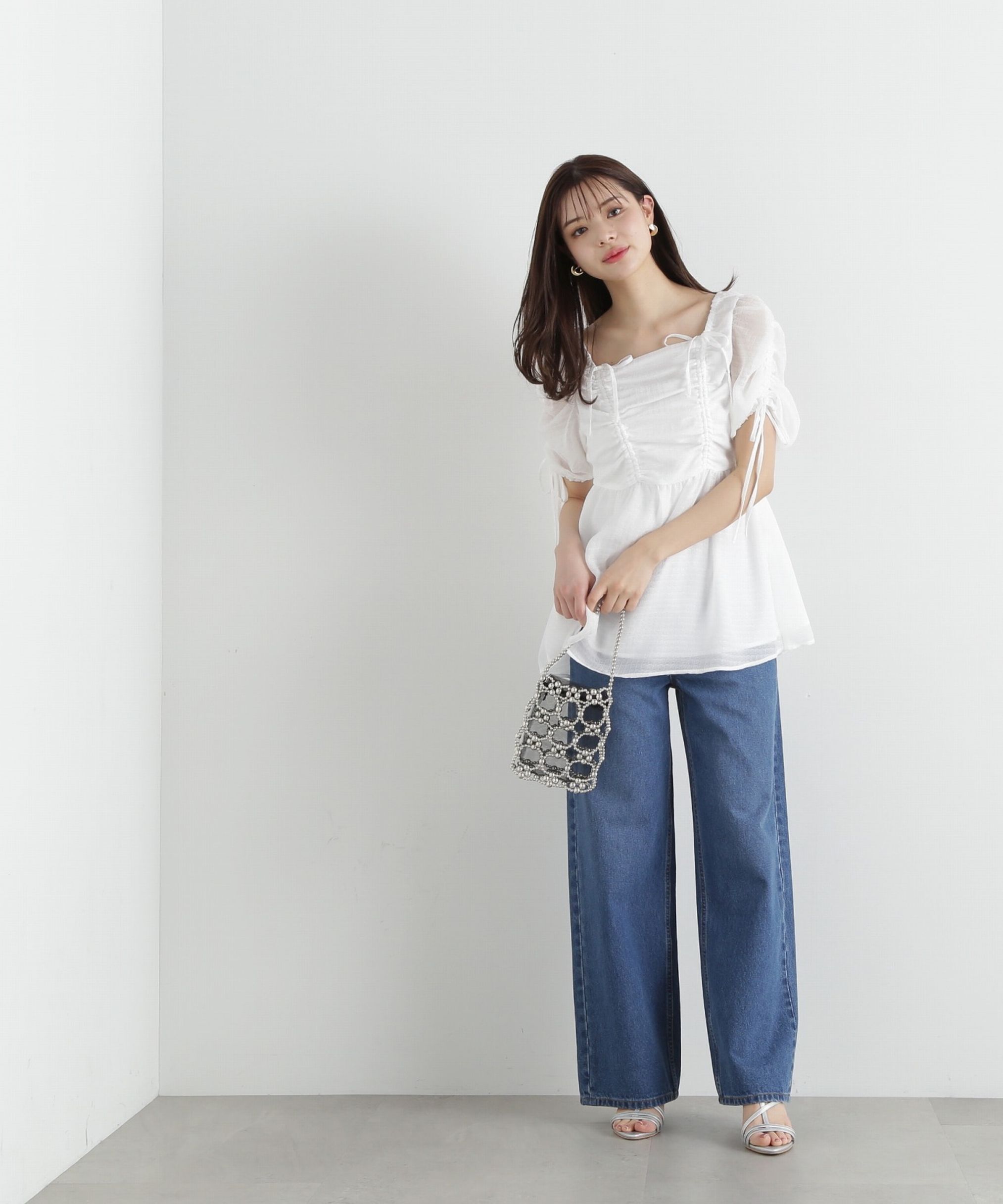 PROPORTION BODY DRESSING「リボンチュニック」|シャツ・ブラウス|