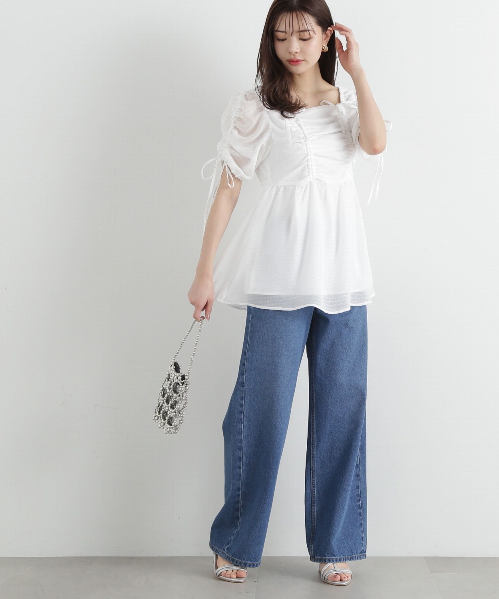 PROPORTION BODY DRESSING「リボンチュニック」|シャツ・ブラウス|