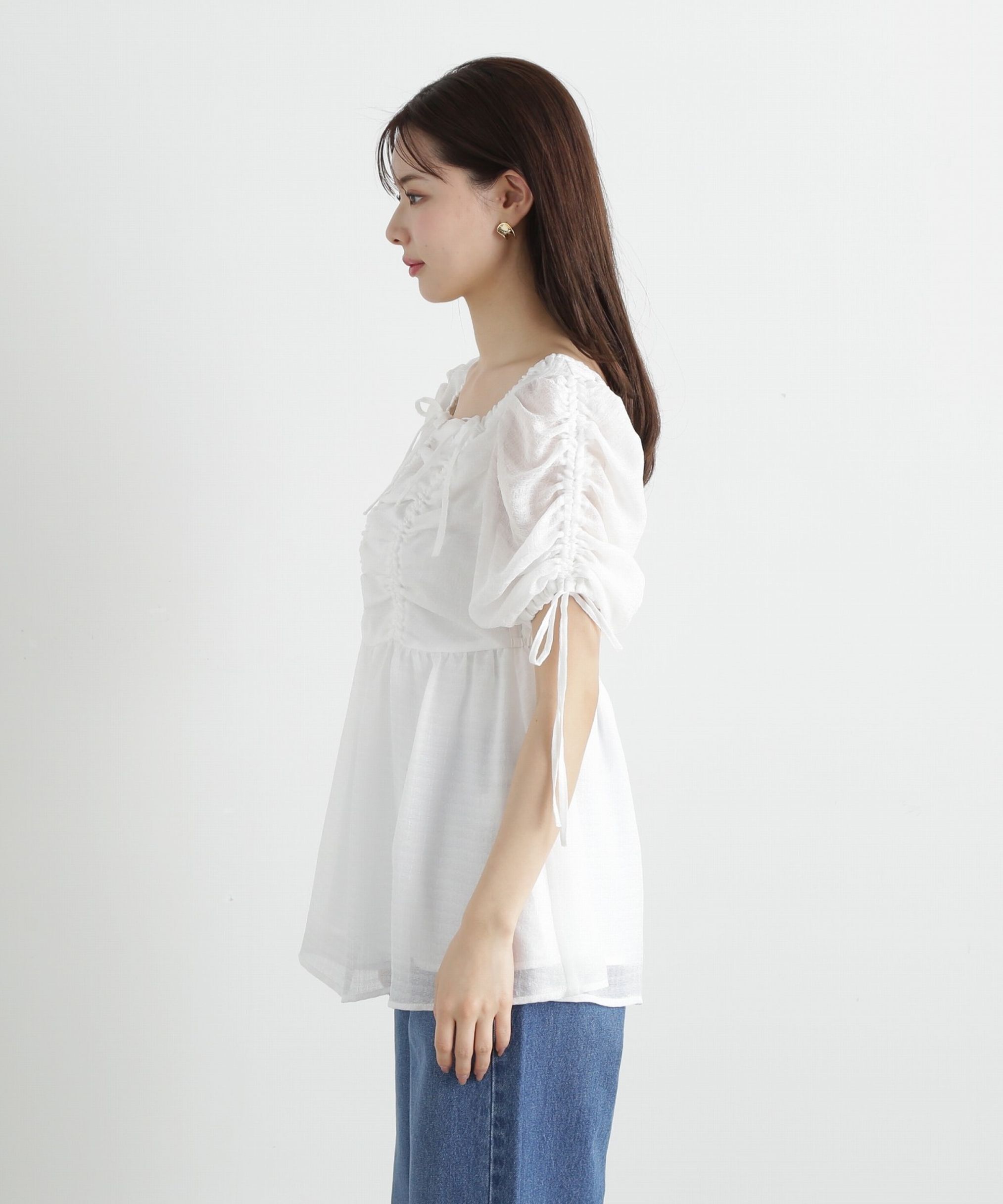 PROPORTION BODY DRESSING「リボンチュニック」|シャツ・ブラウス|