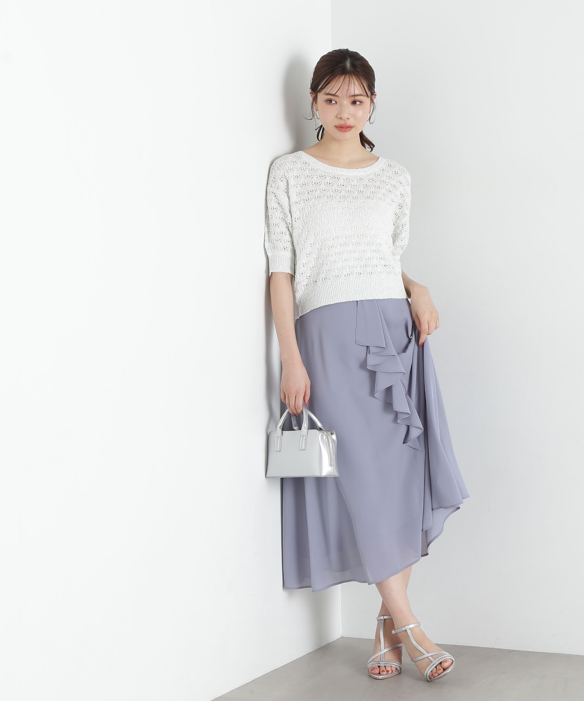 PROPORTION BODY DRESSING「スパンコールドルマンニット」|ニット・セーター|