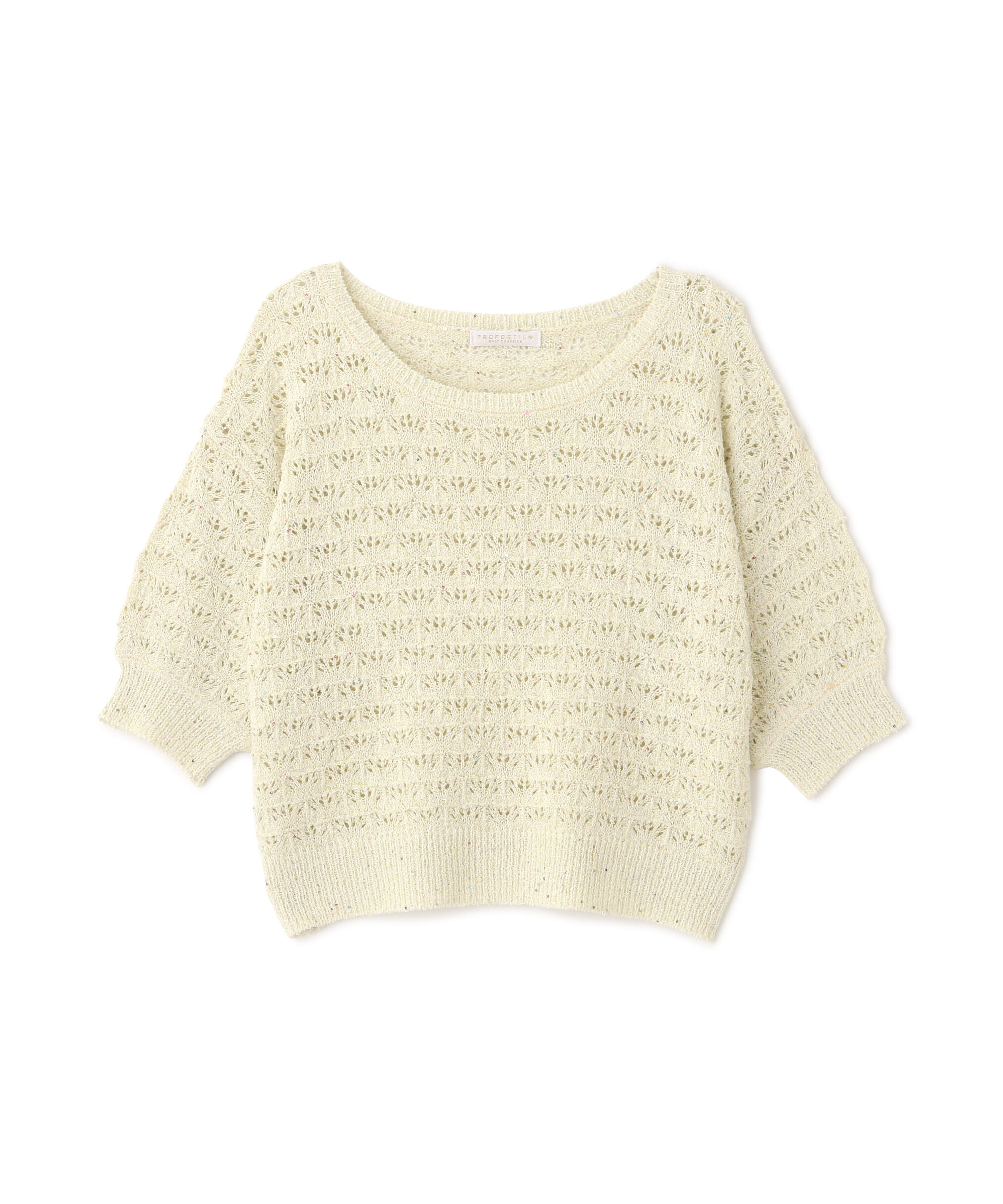 PROPORTION BODY DRESSING「スパンコールドルマンニット」|ニット・セーター|