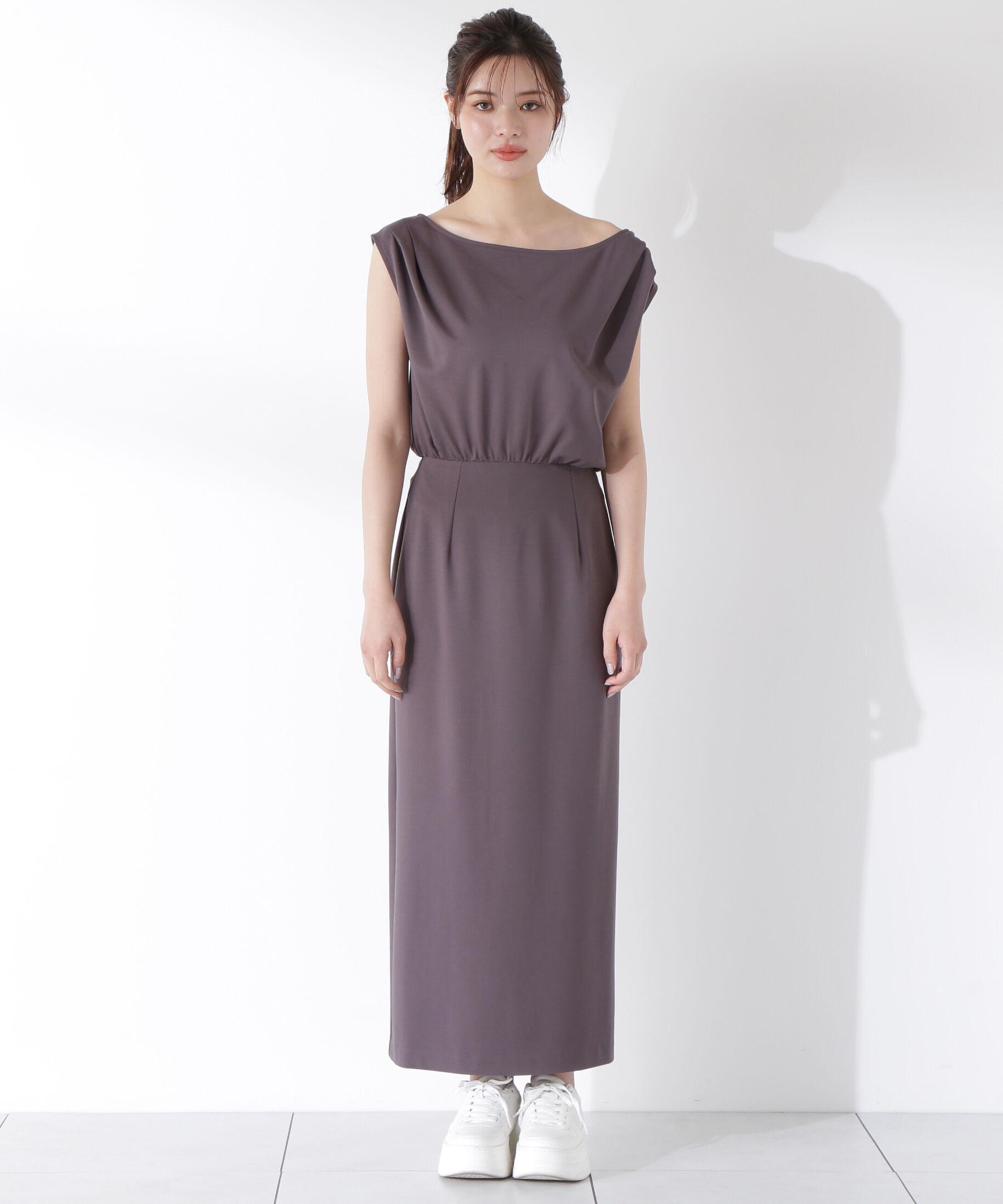 PROPORTION BODY DRESSING「アシメカットワンピース」|ワンピース|