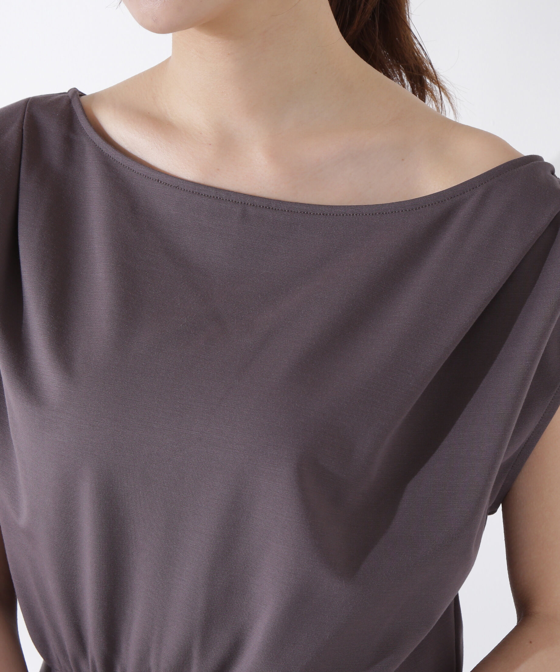 PROPORTION BODY DRESSING「アシメカットワンピース」|ワンピース|