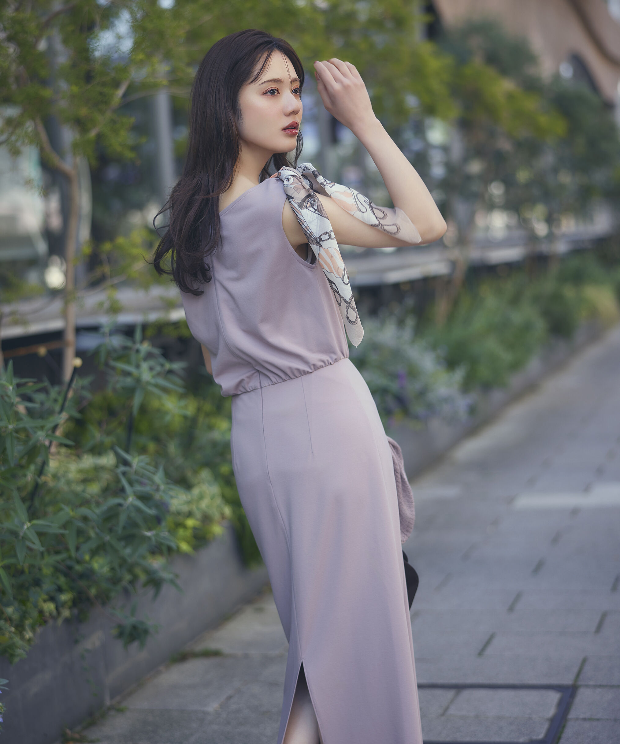 PROPORTION BODY DRESSING「アシメカットワンピース」|ワンピース|