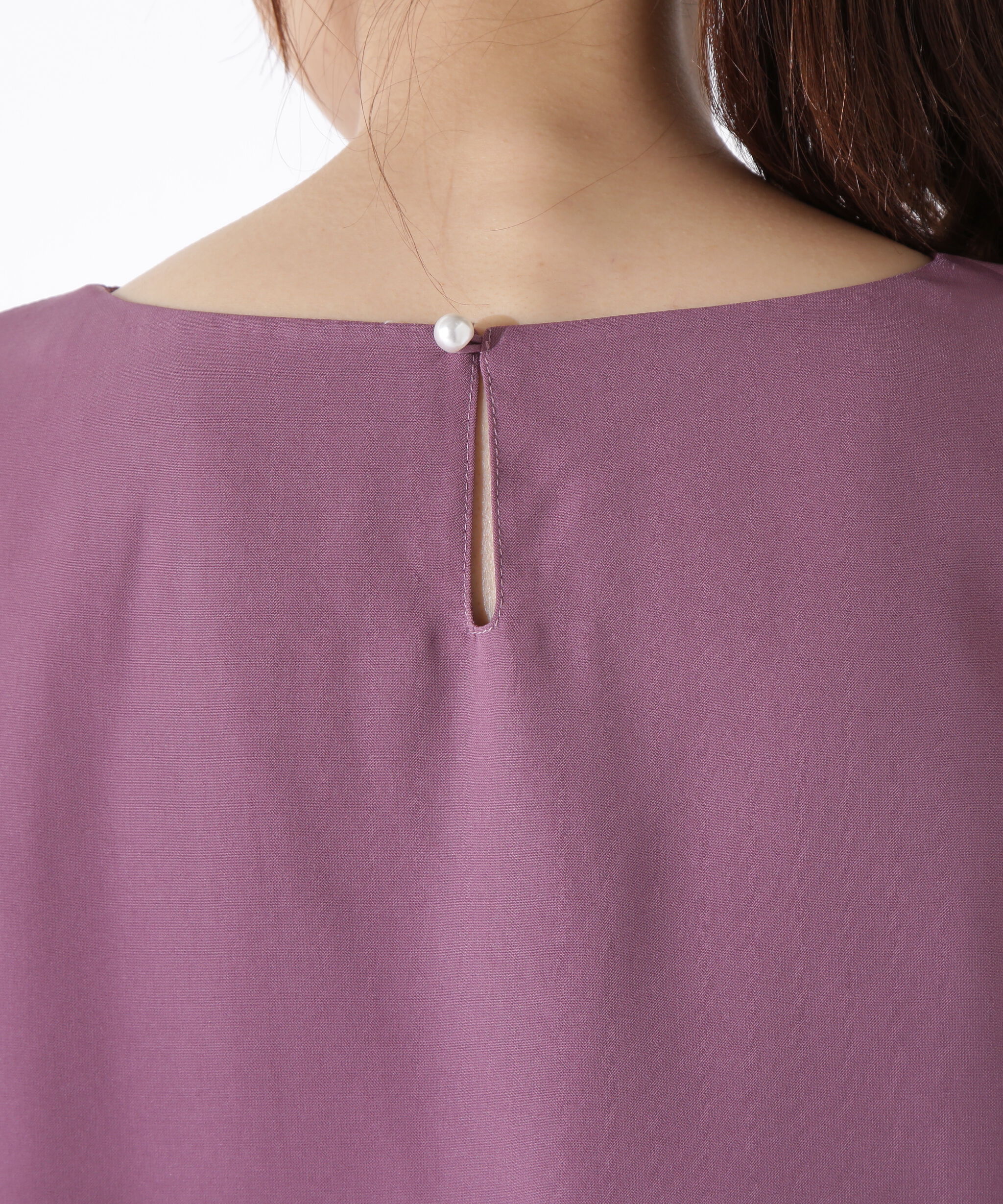 PROPORTION BODY DRESSING「ニュアンスネックフレンチスリーブブラウス」|シャツ・ブラウス|