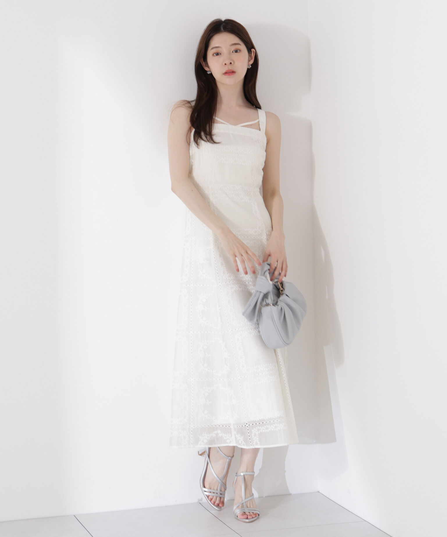 PROPORTION BODY DRESSING「シアーパネルレースワンピース」|ワンピース|