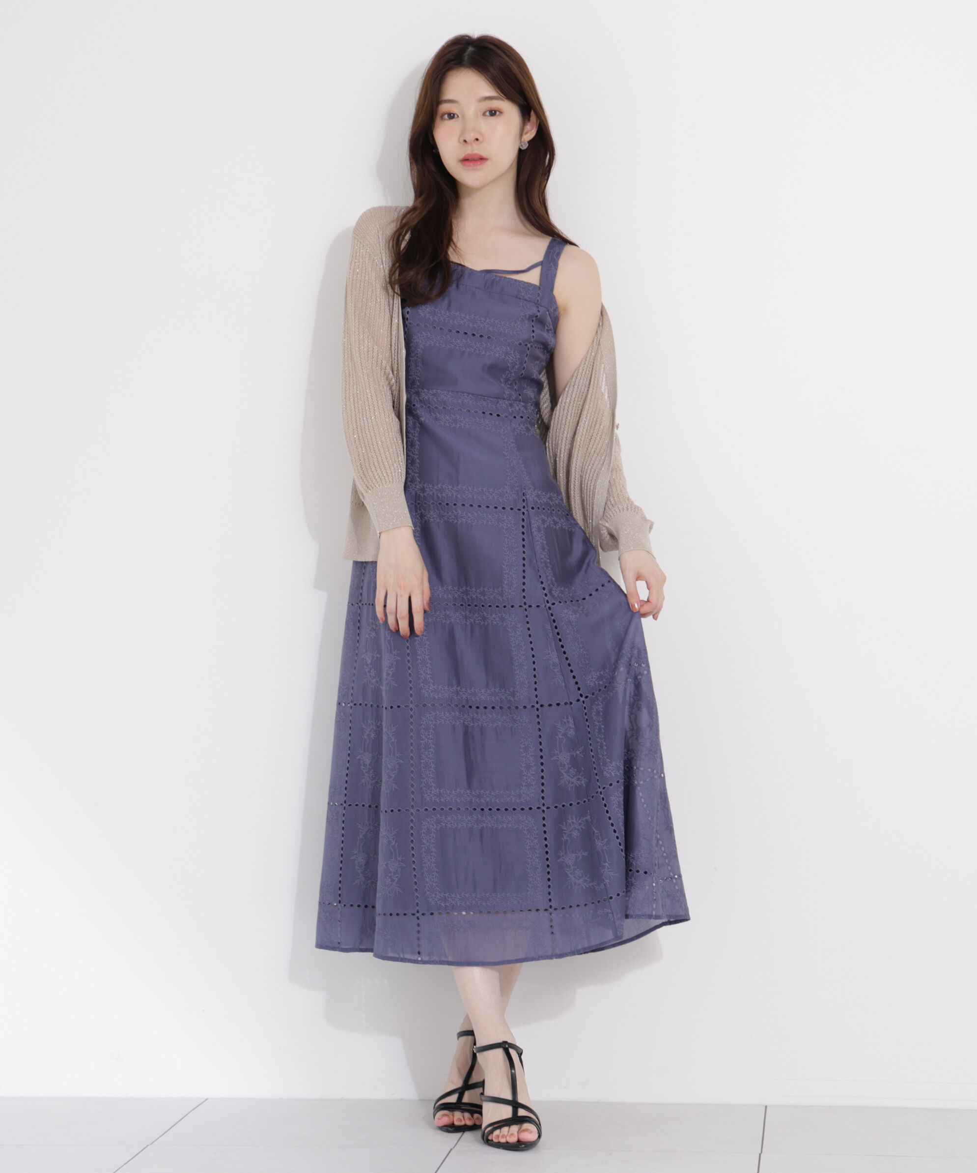 PROPORTION BODY DRESSING「シアーパネルレースワンピース」|ワンピース|