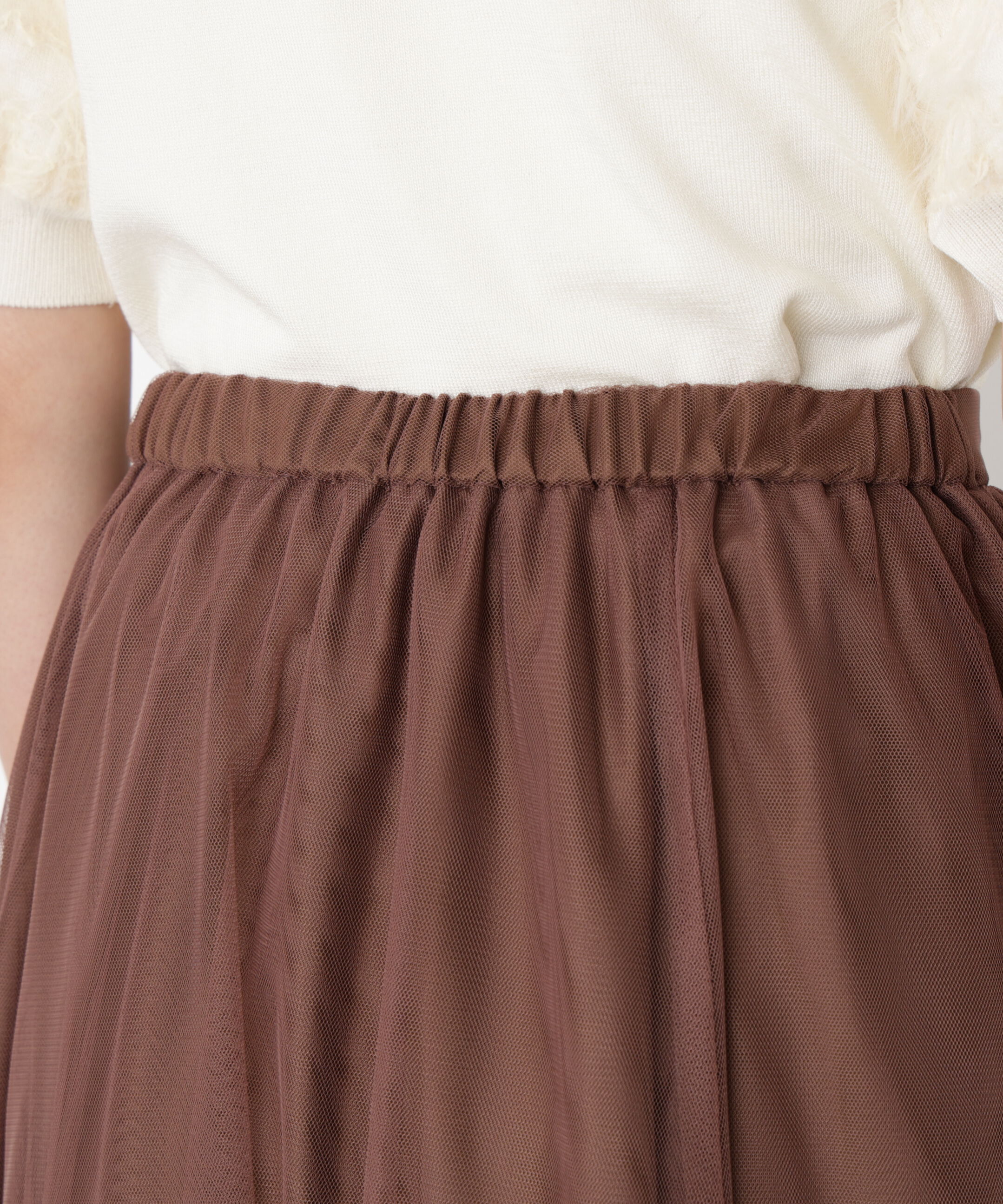 PROPORTION BODY DRESSING「チュールギャザースカート」|スカート|