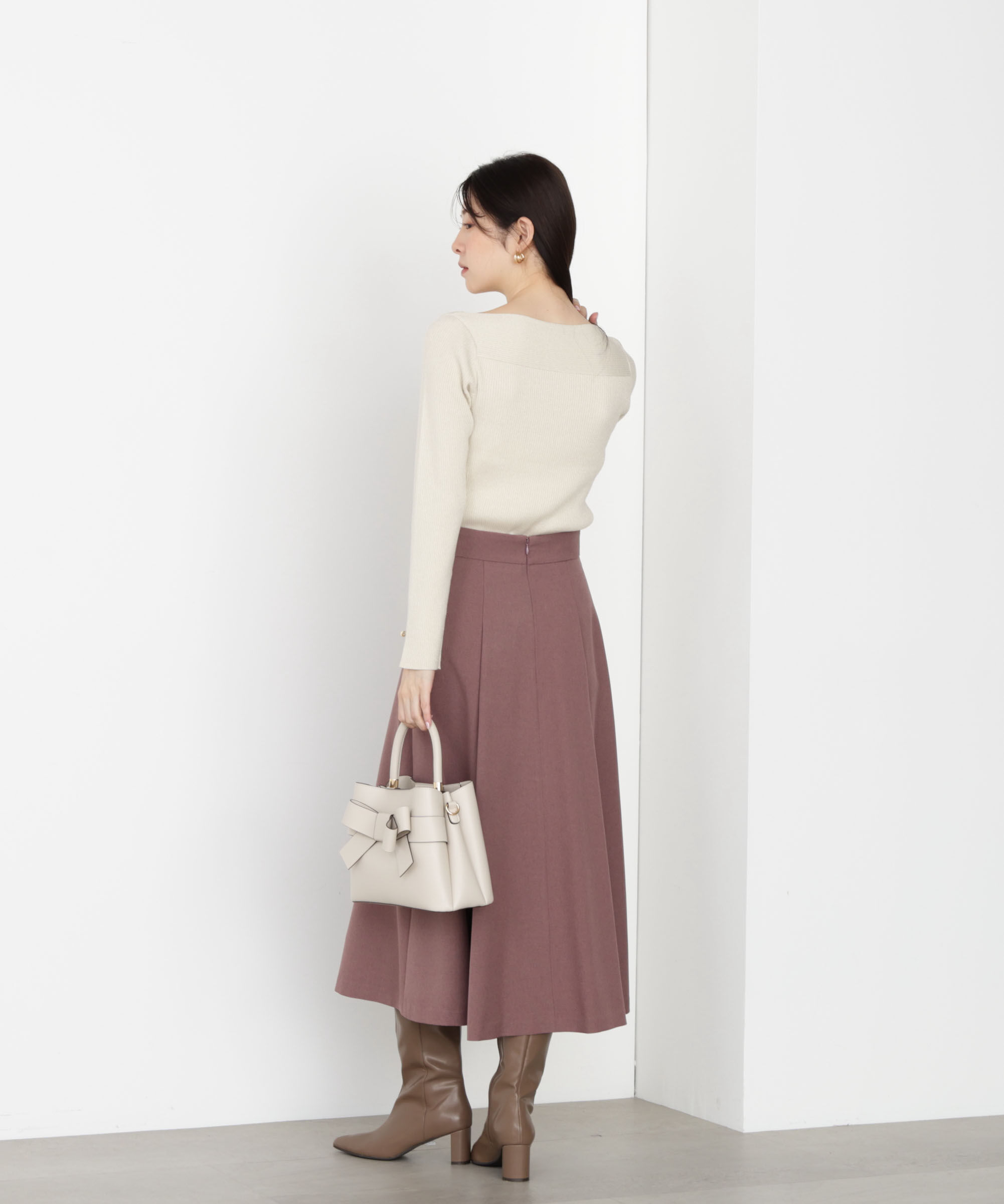 PROPORTION BODY DRESSING「オータムフレアスカート 25AW 」|スカート|