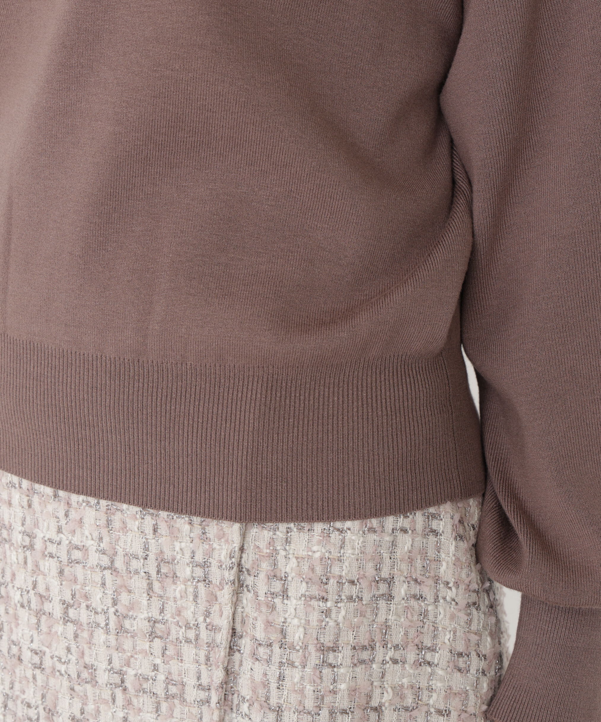 PROPORTION BODY DRESSING「＜ハンドウォッシャブル＞ハートカット総針ニット 25AW」|ニット・セーター|