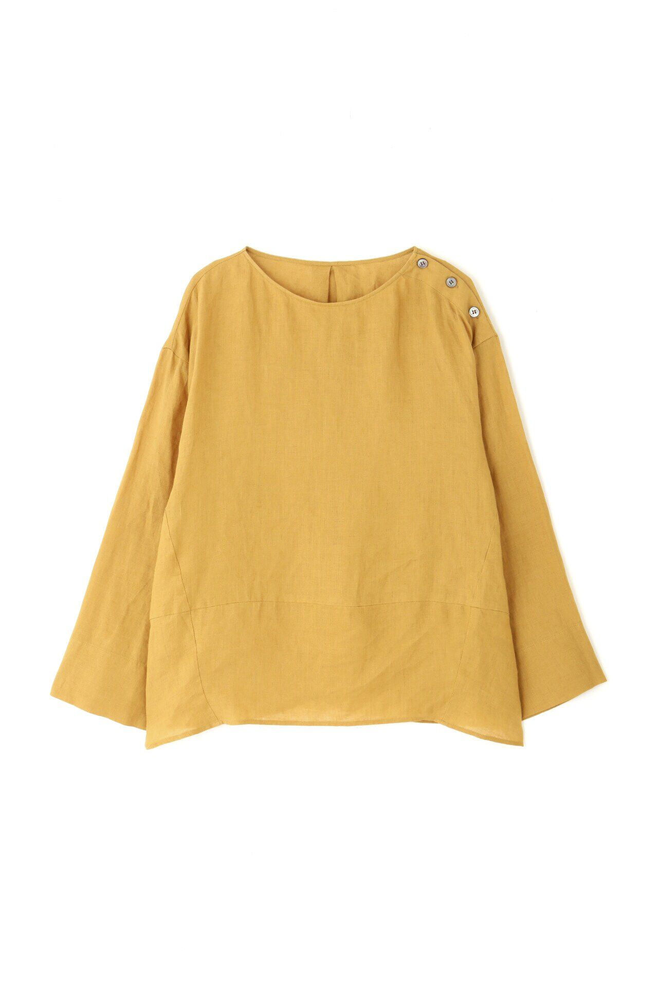  「◆ハードマンリネンショルダーボタンブラウス」|シャツ・ブラウス|