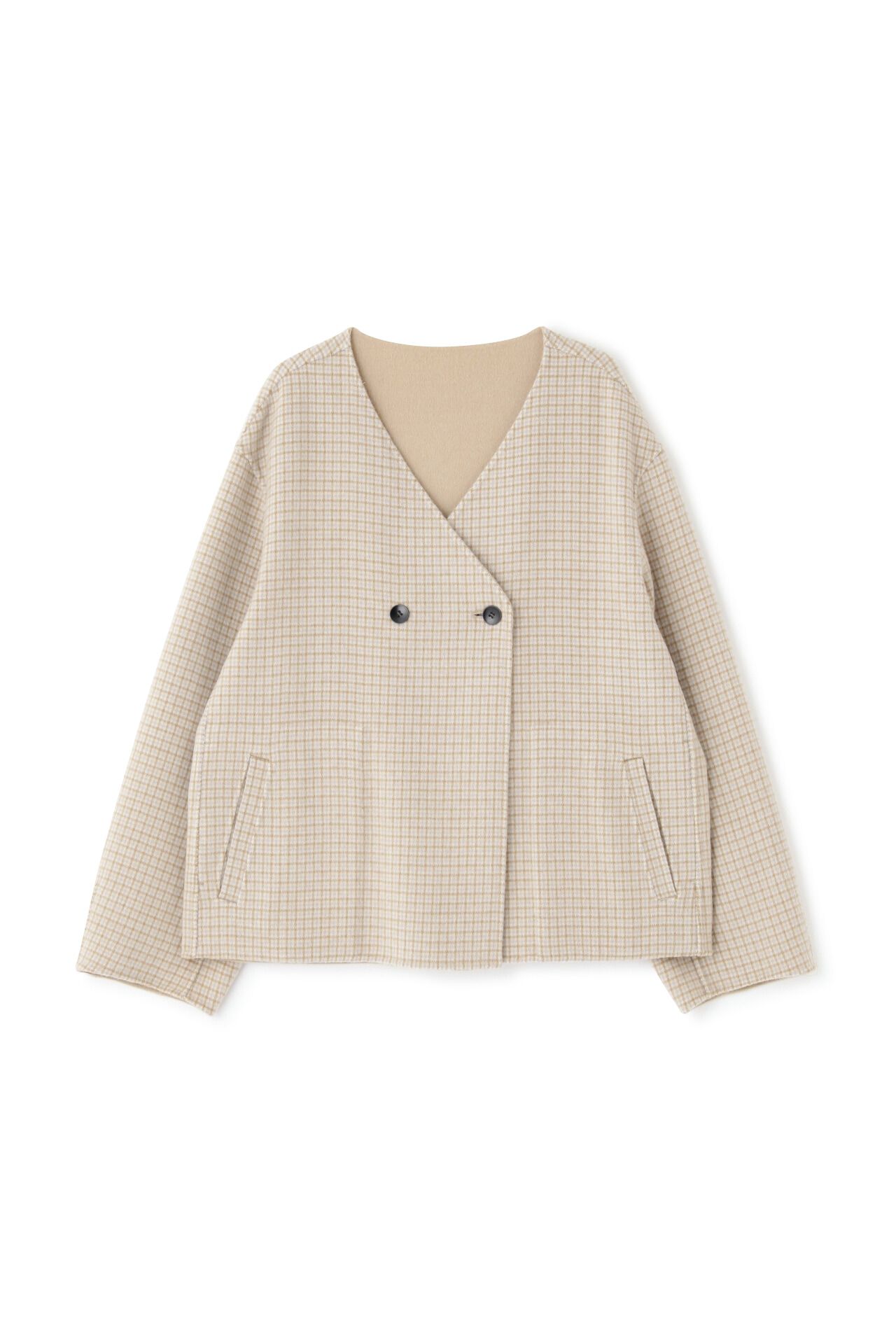  「◆リバーショートジャケットブルゾン」|ブルゾン・スタジャン|