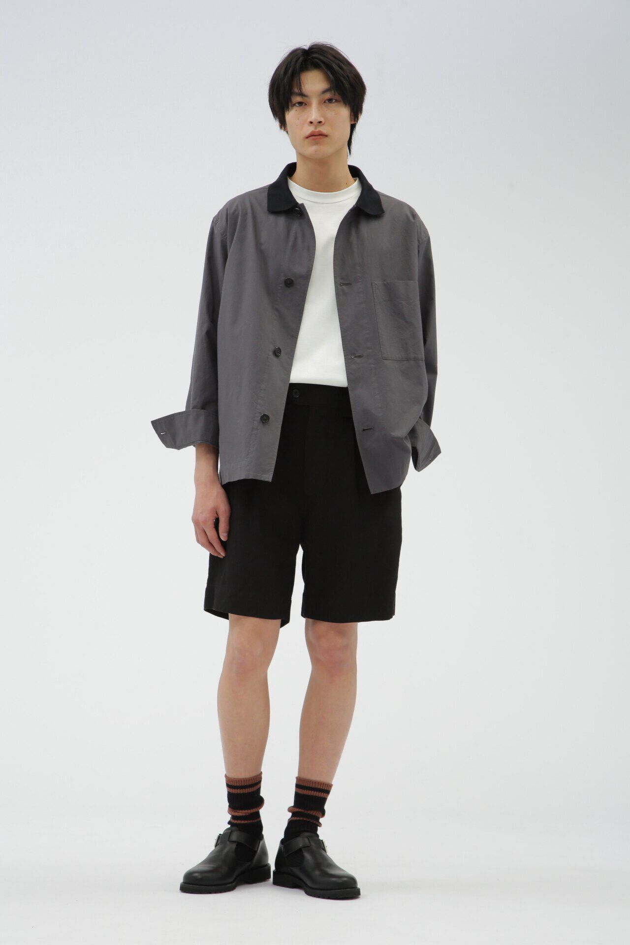 MARGARET HOWELL「MATT COTTON SILK POPLIN」|ブルゾン・スタジャン|