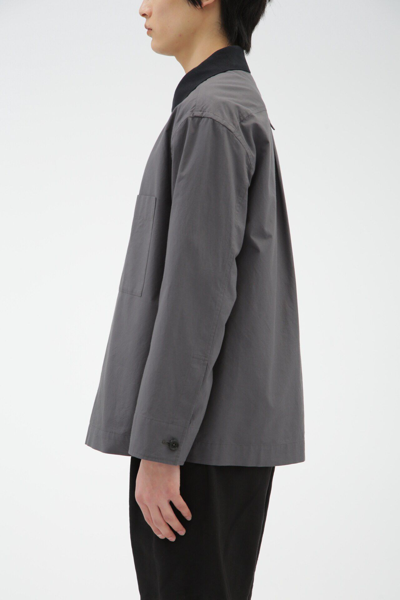 MARGARET HOWELL「MATT COTTON SILK POPLIN」|ブルゾン・スタジャン|